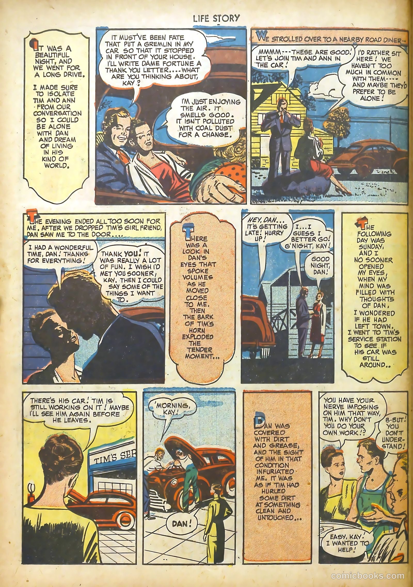 Big Book Romances #1 (1950) — page 92 of 149