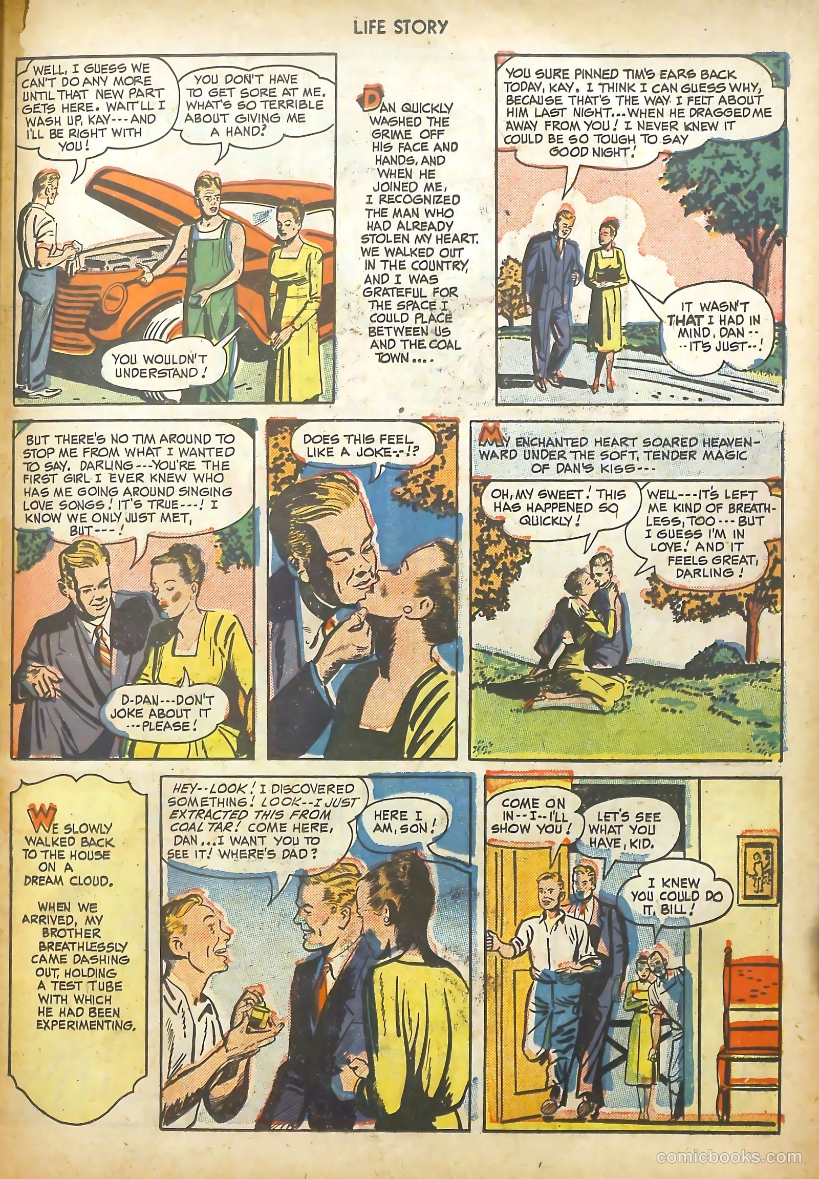 Big Book Romances #1 (1950) — page 93 of 149