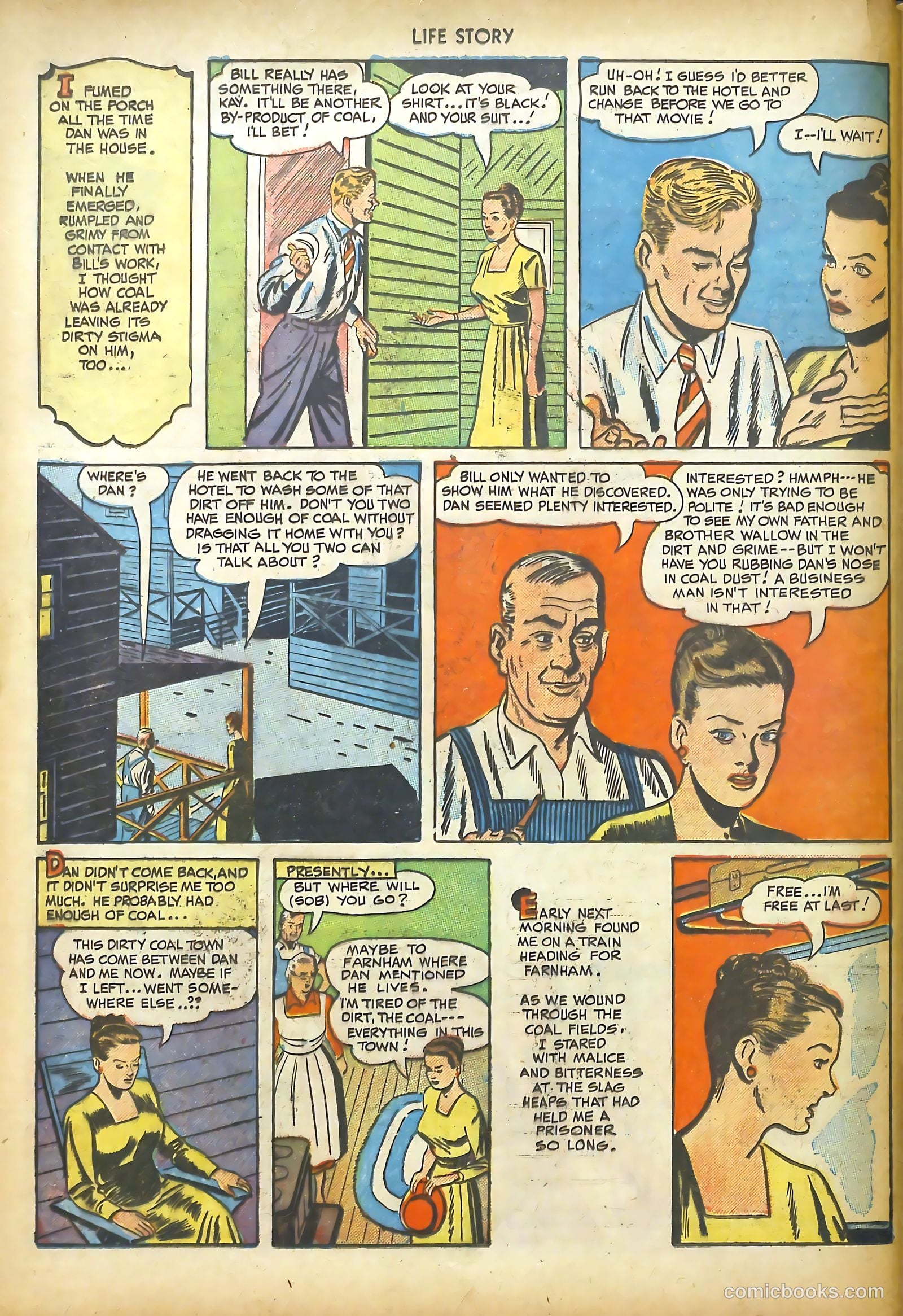 Big Book Romances #1 (1950) — page 94 of 149