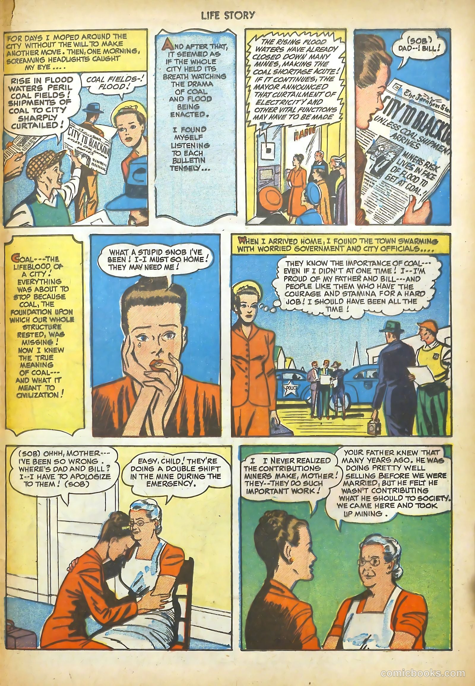 Big Book Romances #1 (1950) — page 97 of 149