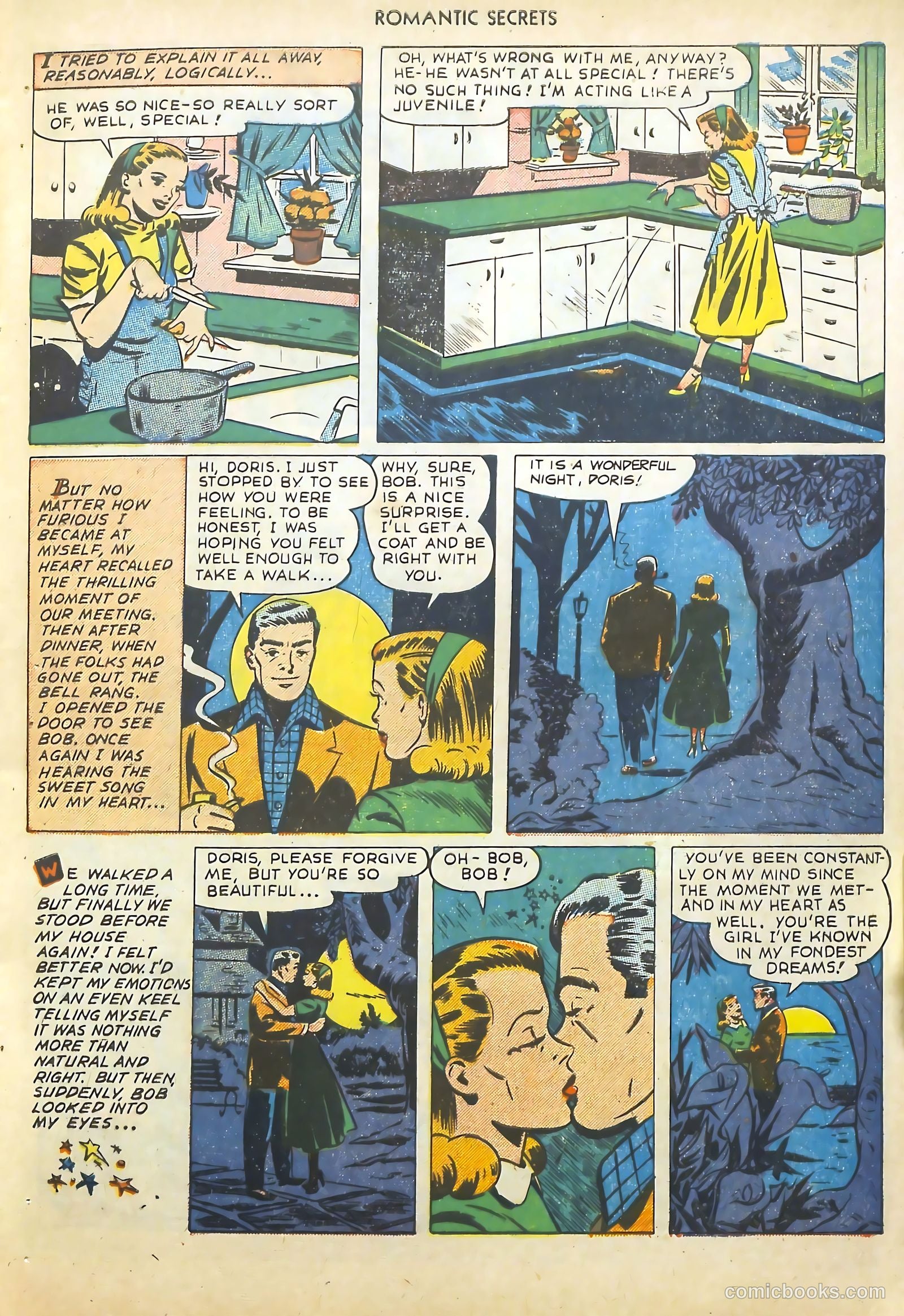 Big Book Romances #1 (1950) — page 117 of 149