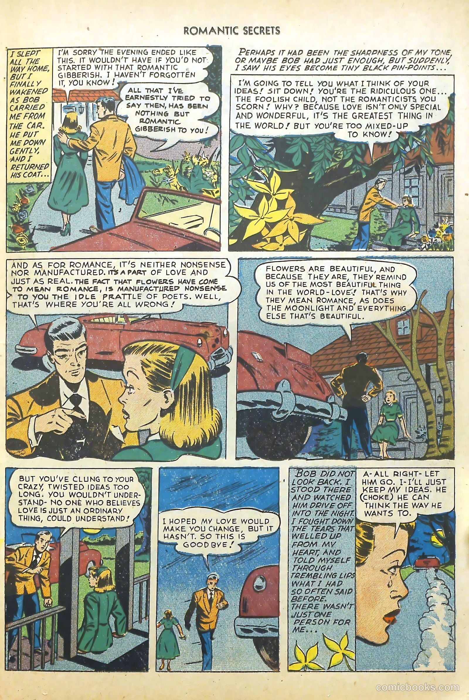 Big Book Romances #1 (1950) — page 121 of 149