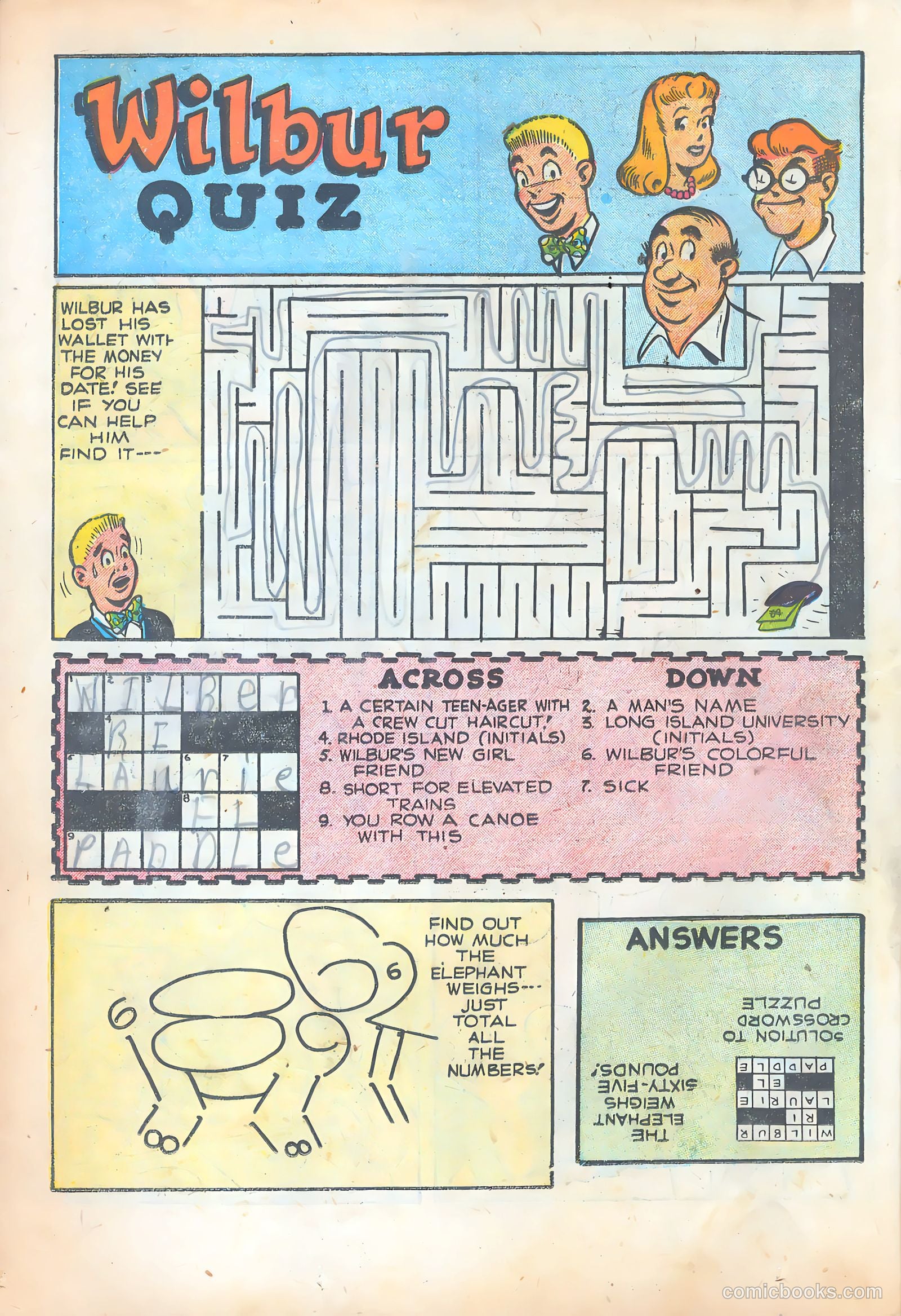 Wilbur Comics #22 (1949) — page 38 of 52