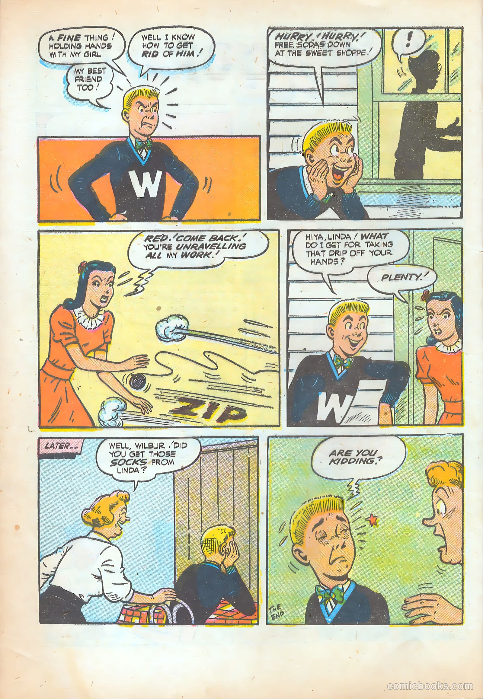 Wilbur Comics #22 (1949) — page 40 of 52