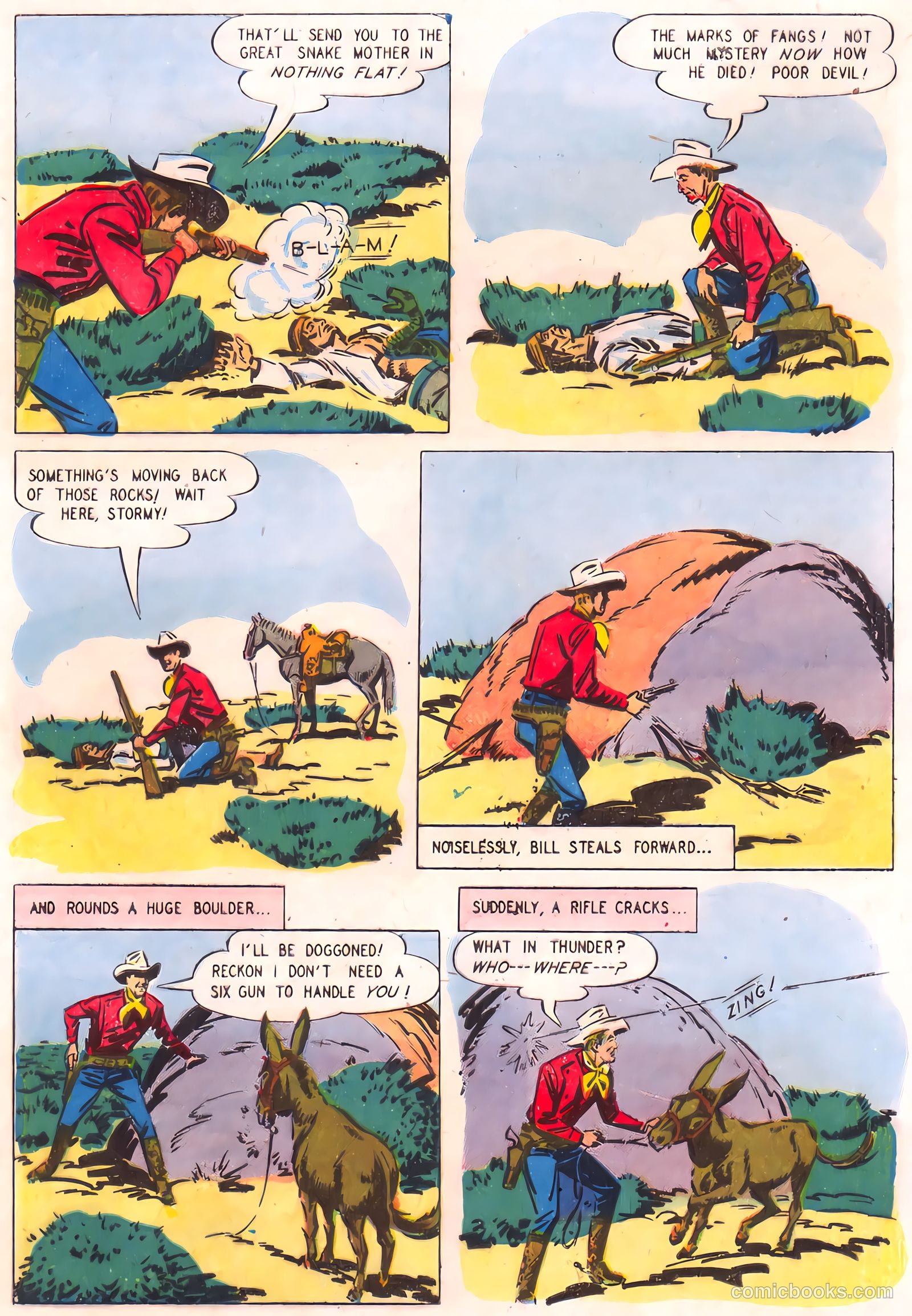 Wild Bill Elliott Comics #12 — page 5 of 36