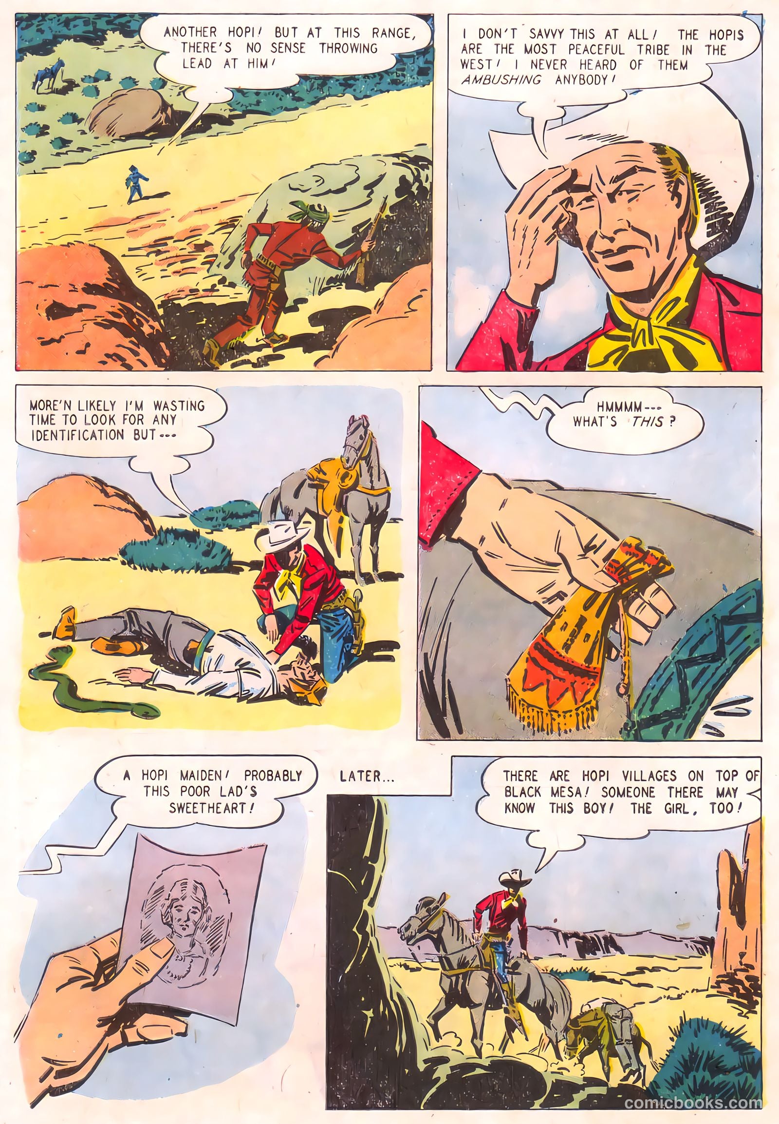 Wild Bill Elliott Comics #12 — page 6 of 36