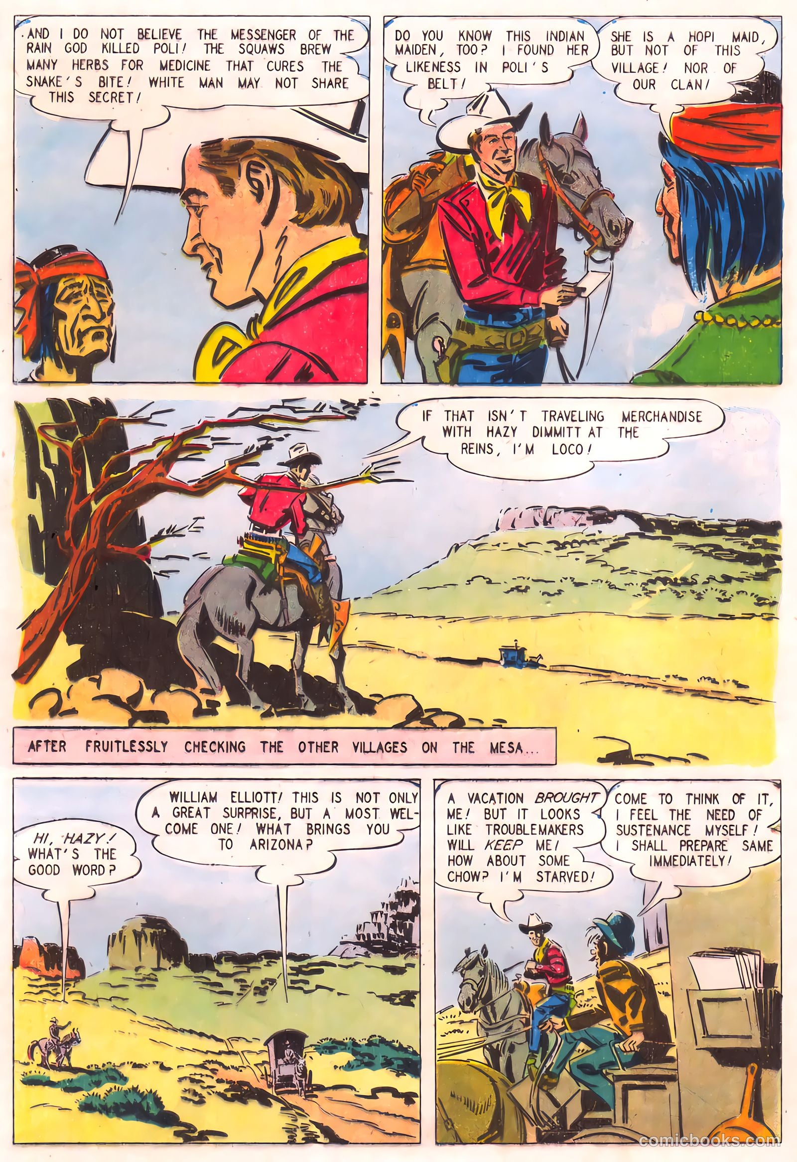 Wild Bill Elliott Comics #12 — page 8 of 36