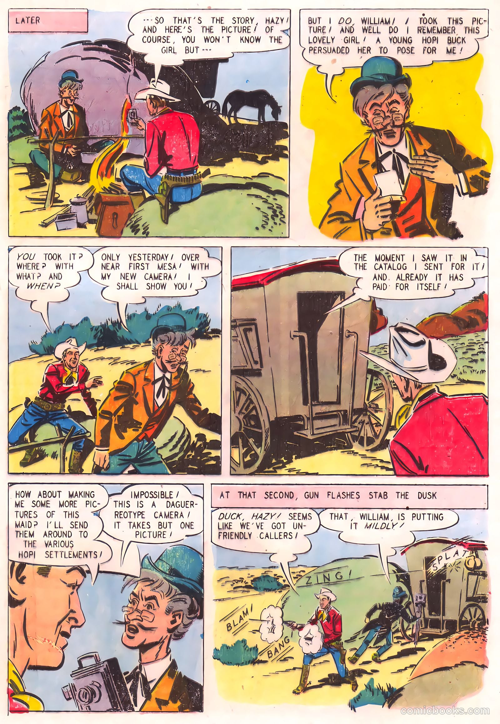 Wild Bill Elliott Comics #12 — page 9 of 36
