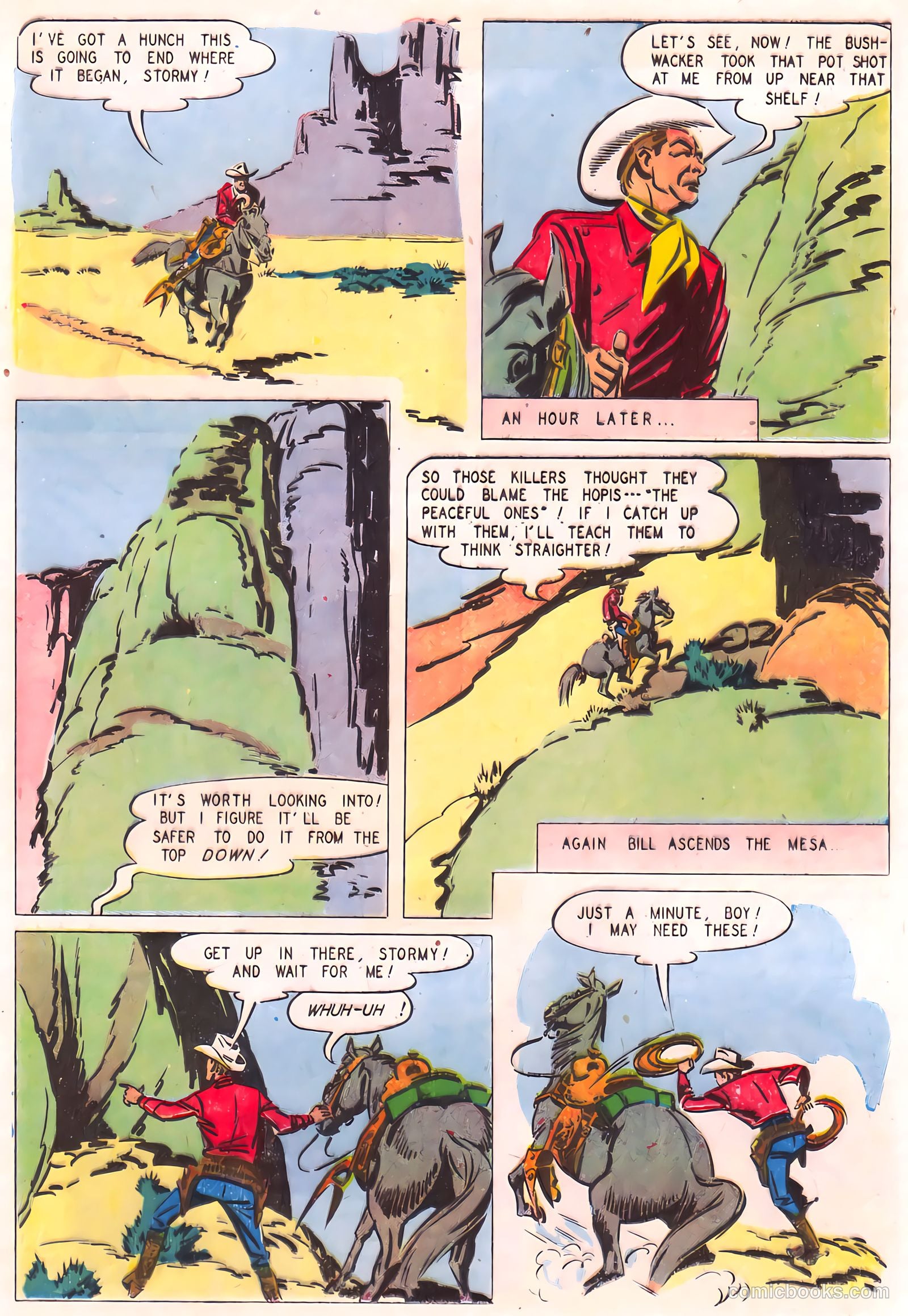 Wild Bill Elliott Comics #12 — page 13 of 36
