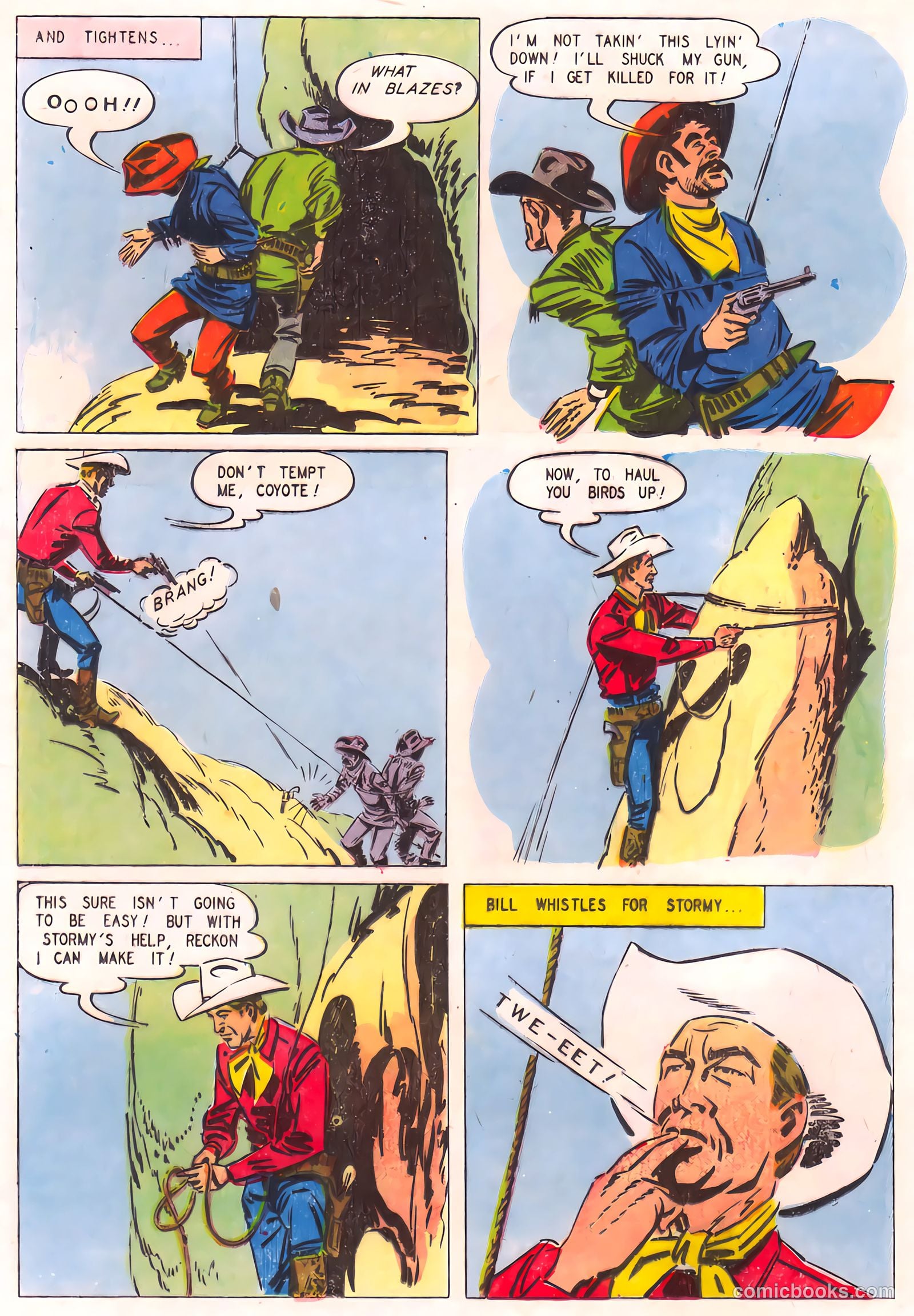 Wild Bill Elliott Comics #12 — page 16 of 36