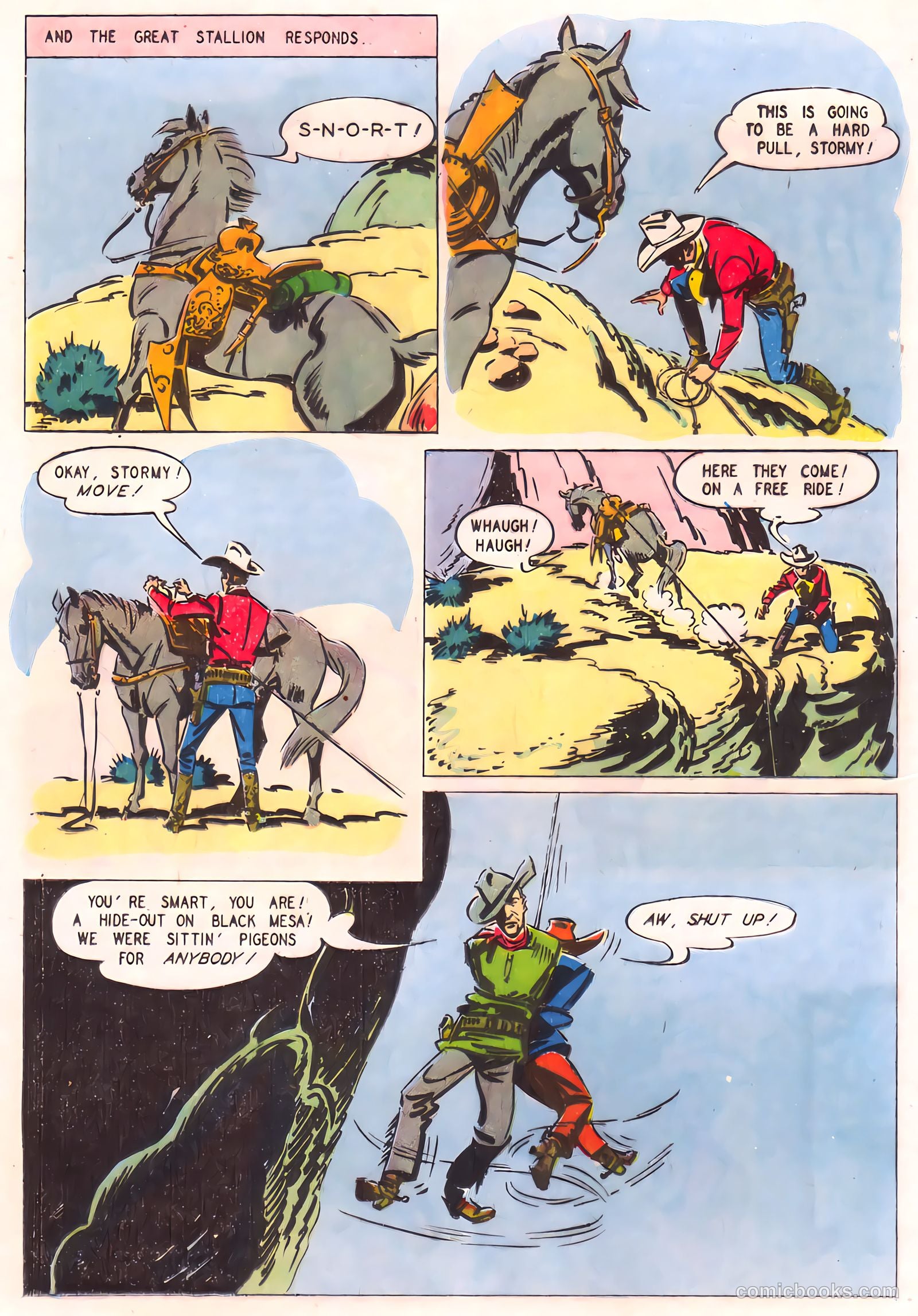 Wild Bill Elliott Comics #12 — page 17 of 36