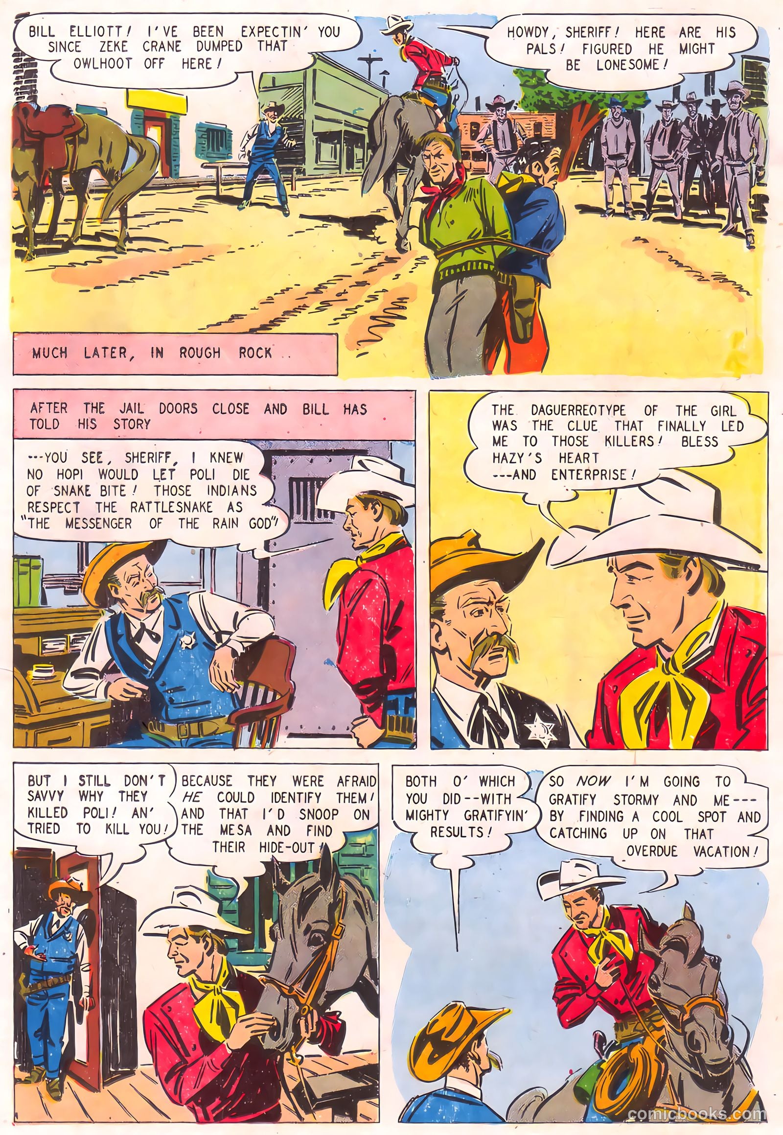 Wild Bill Elliott Comics #12 — page 18 of 36