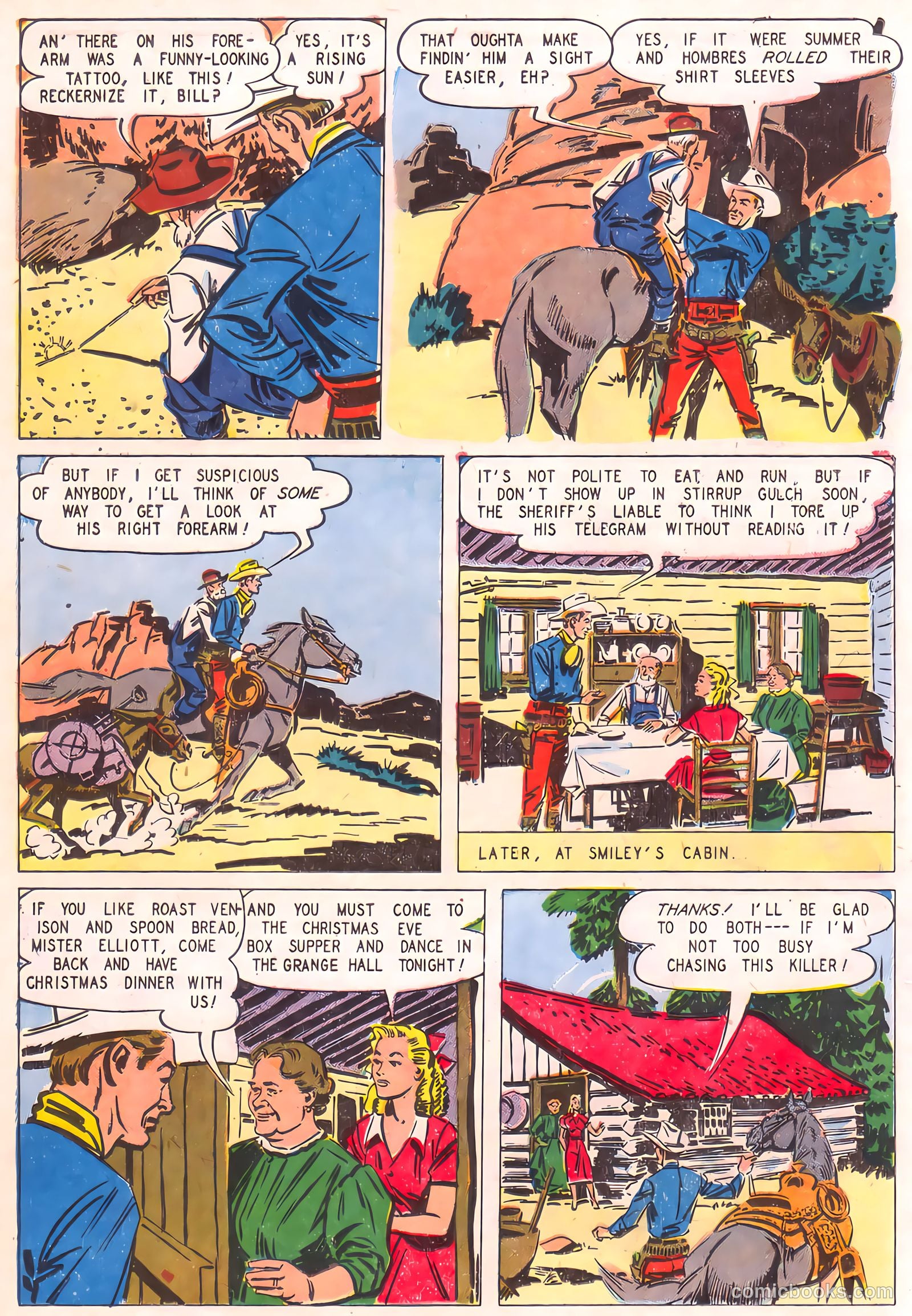 Wild Bill Elliott Comics #12 — page 23 of 36