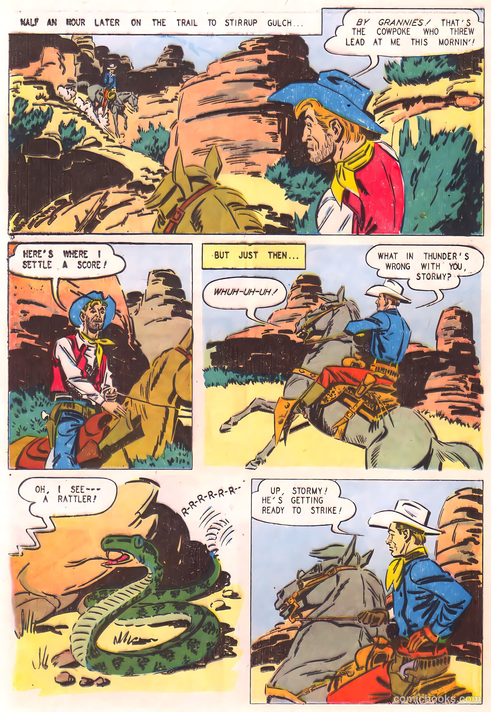 Wild Bill Elliott Comics #12 — page 24 of 36