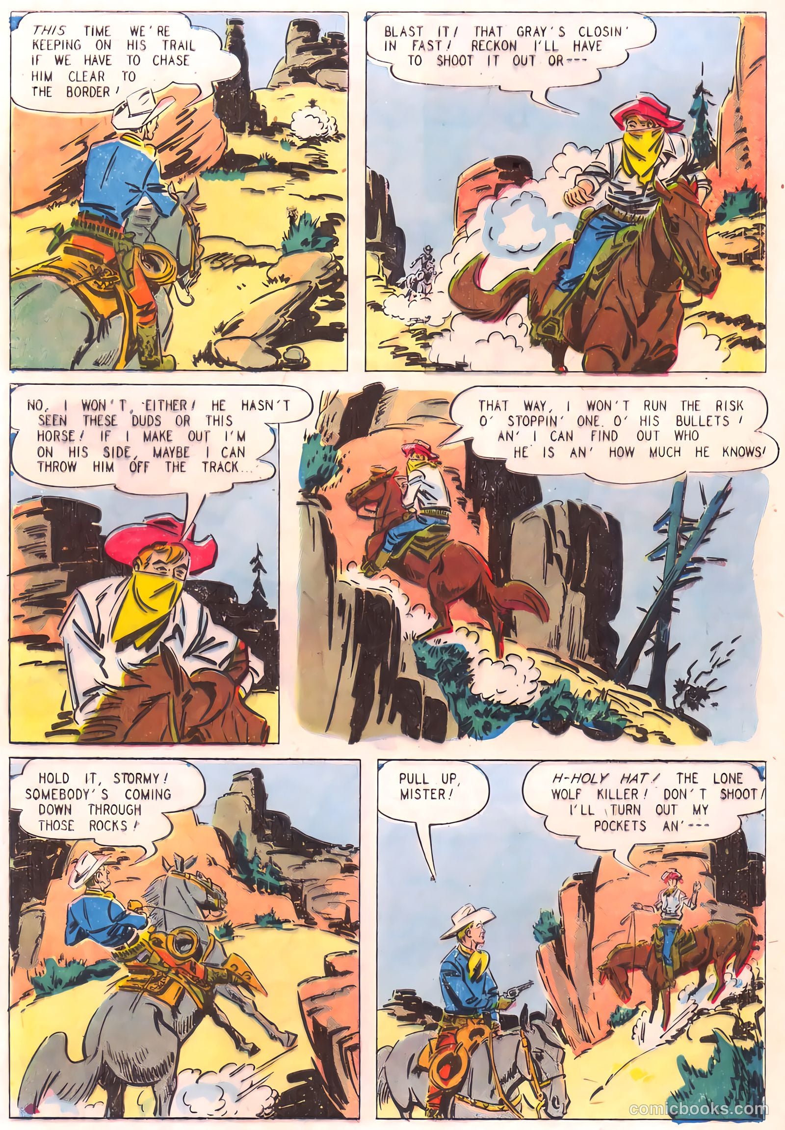 Wild Bill Elliott Comics #12 — page 28 of 36