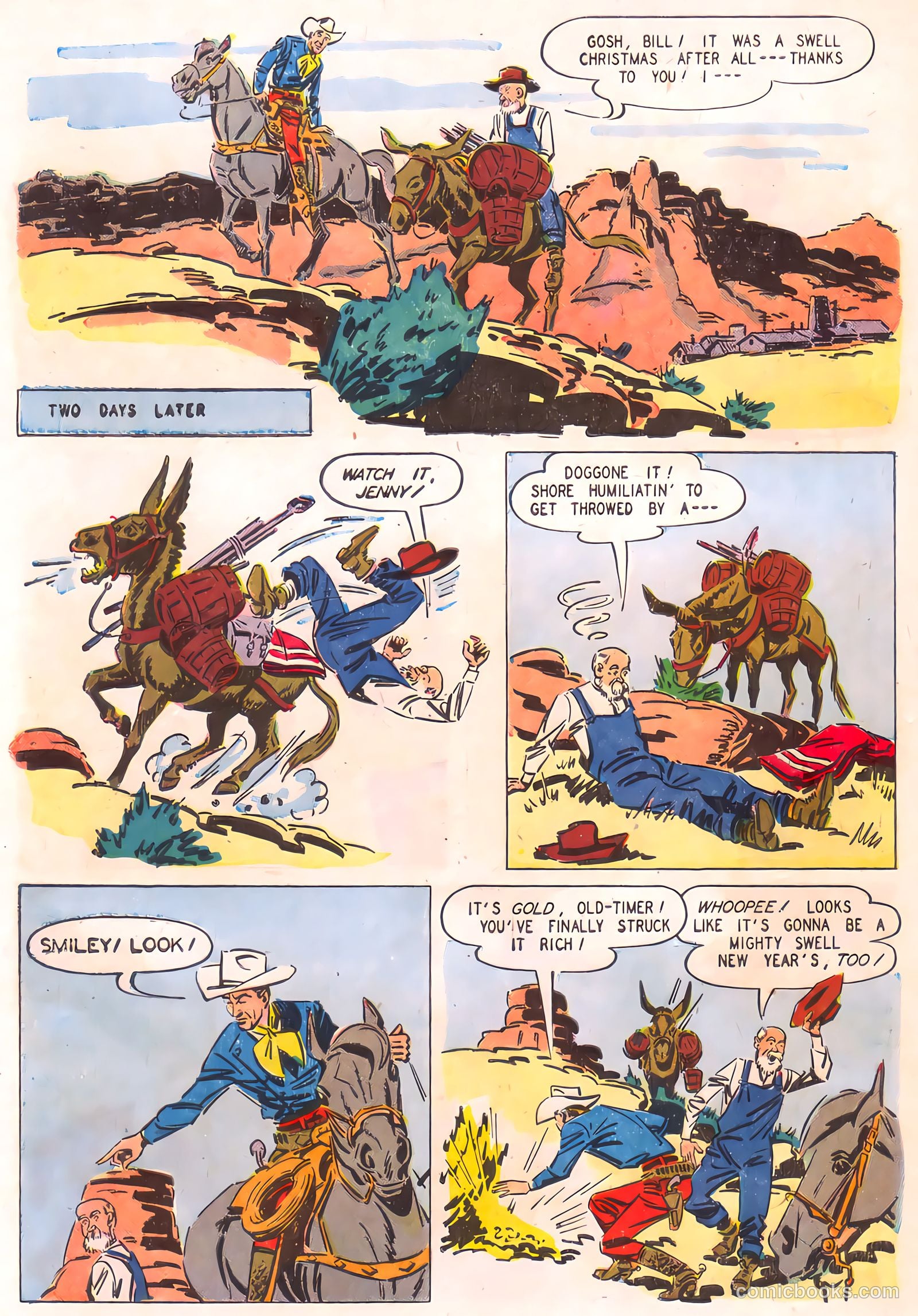 Wild Bill Elliott Comics #12 — page 34 of 36