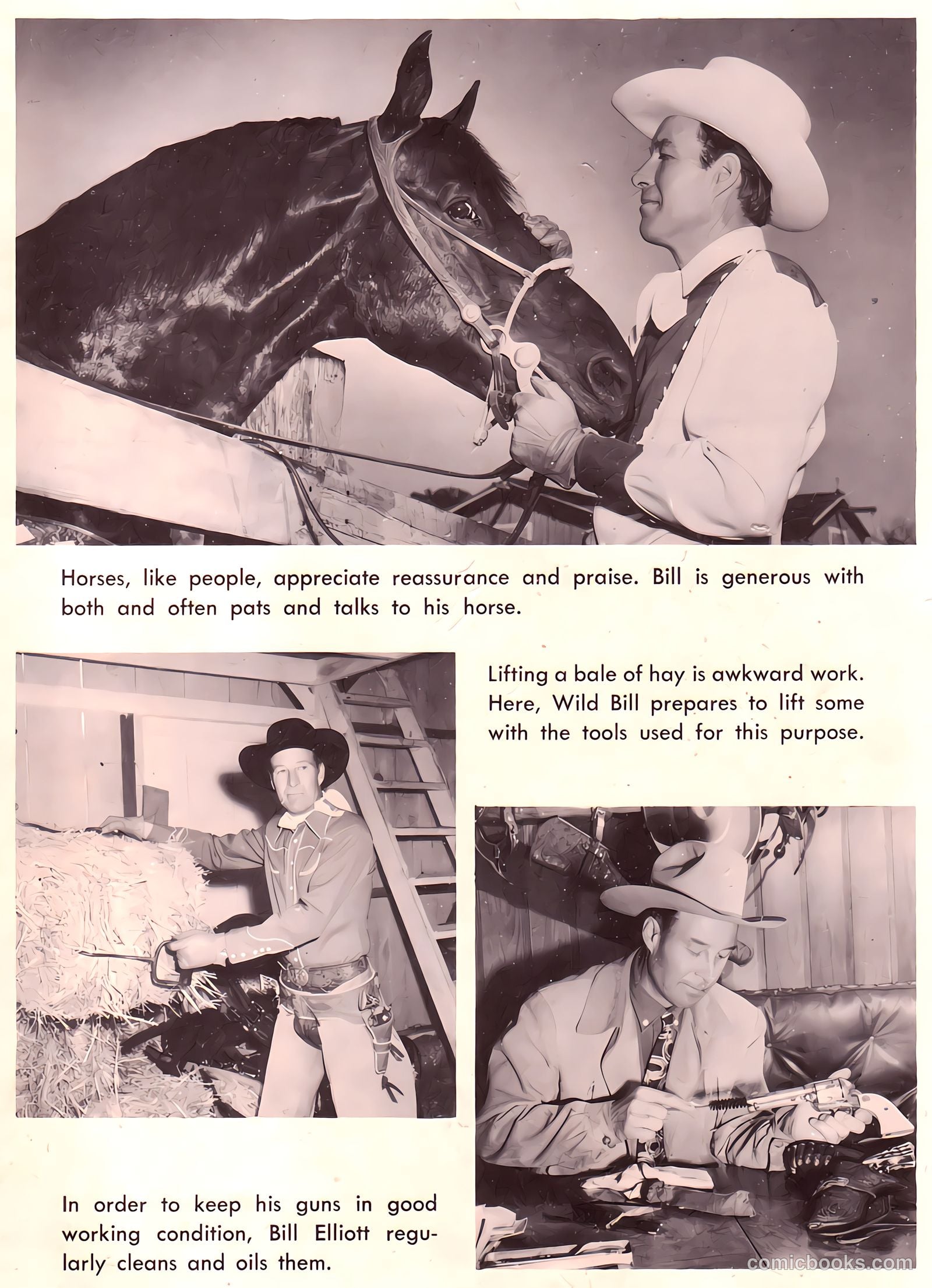 Wild Bill Elliott Comics #12 — page 35 of 36