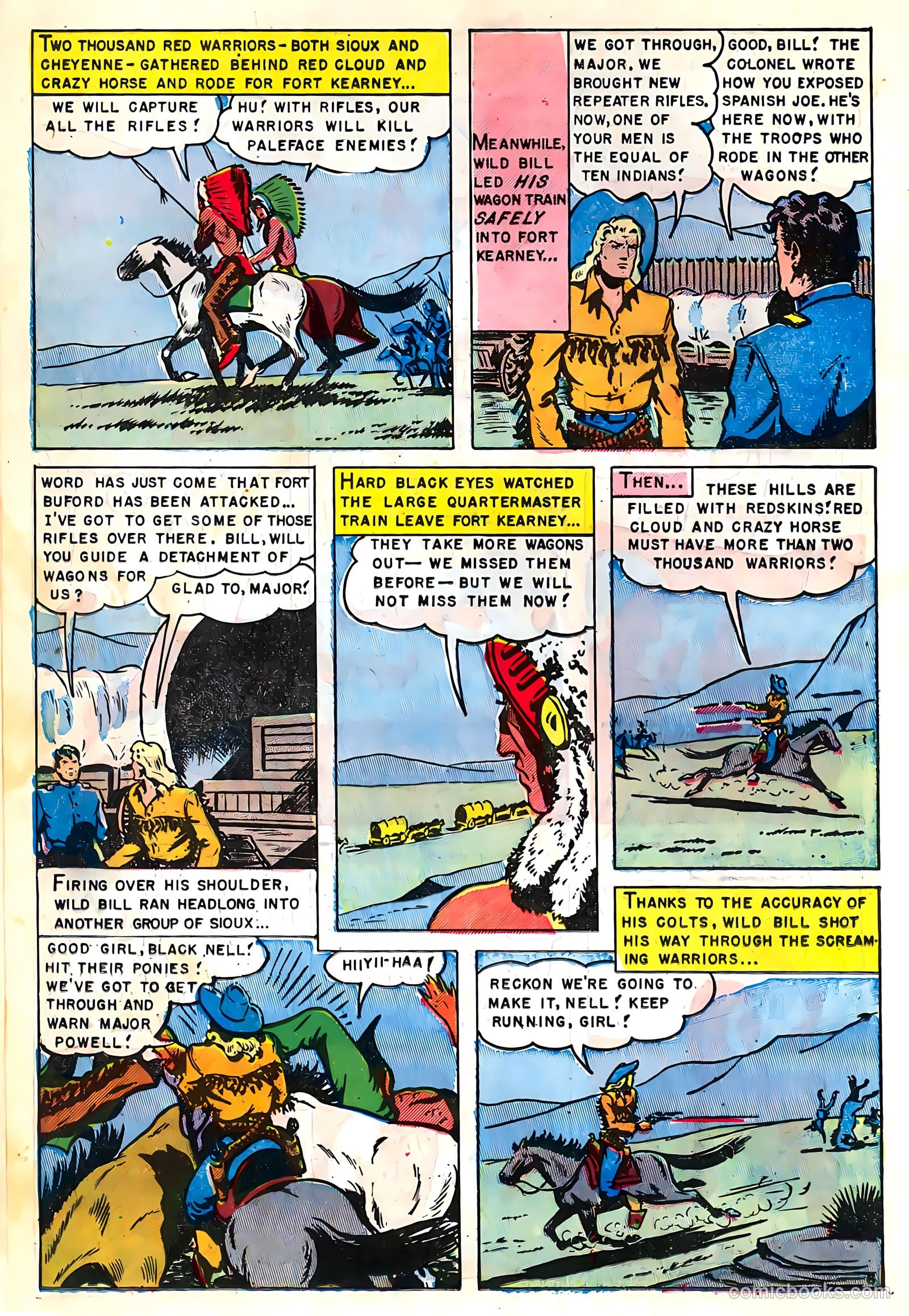 Wild Bill Hickok #12 (1964) — page 23 of 37
