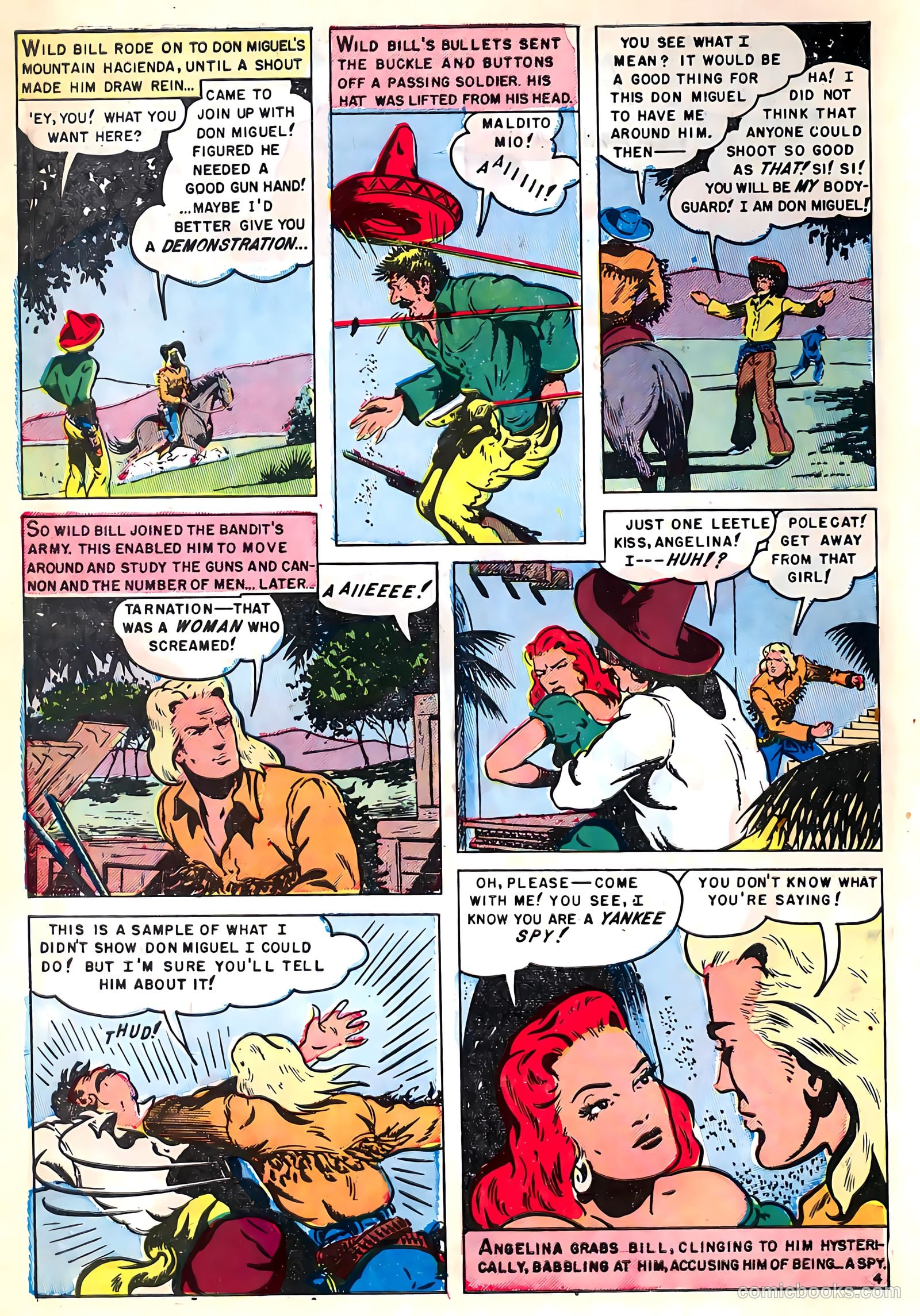 Wild Bill Hickok #12 (1952) — page 7 of 37
