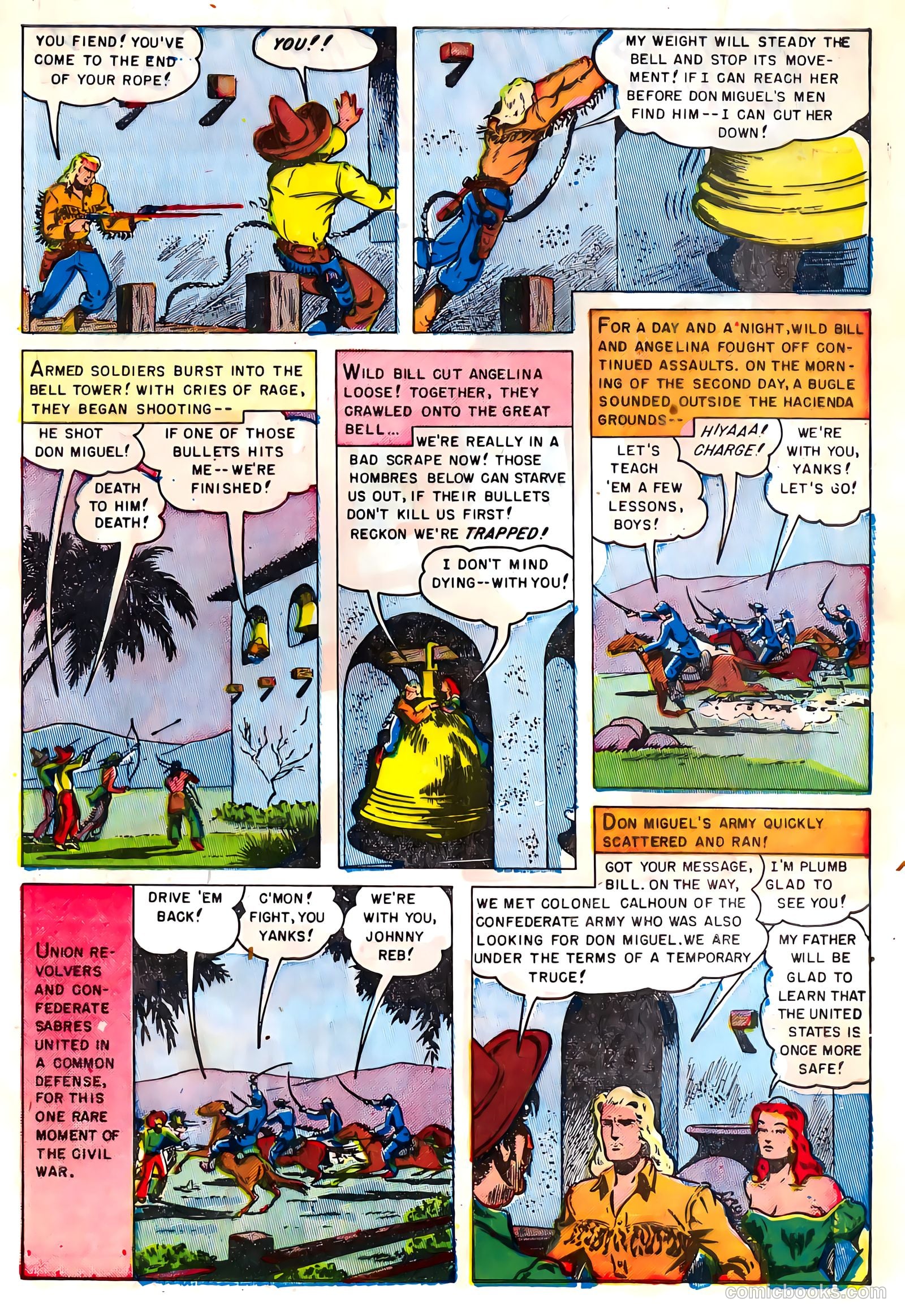 Wild Bill Hickok #12 (1952) — page 10 of 37