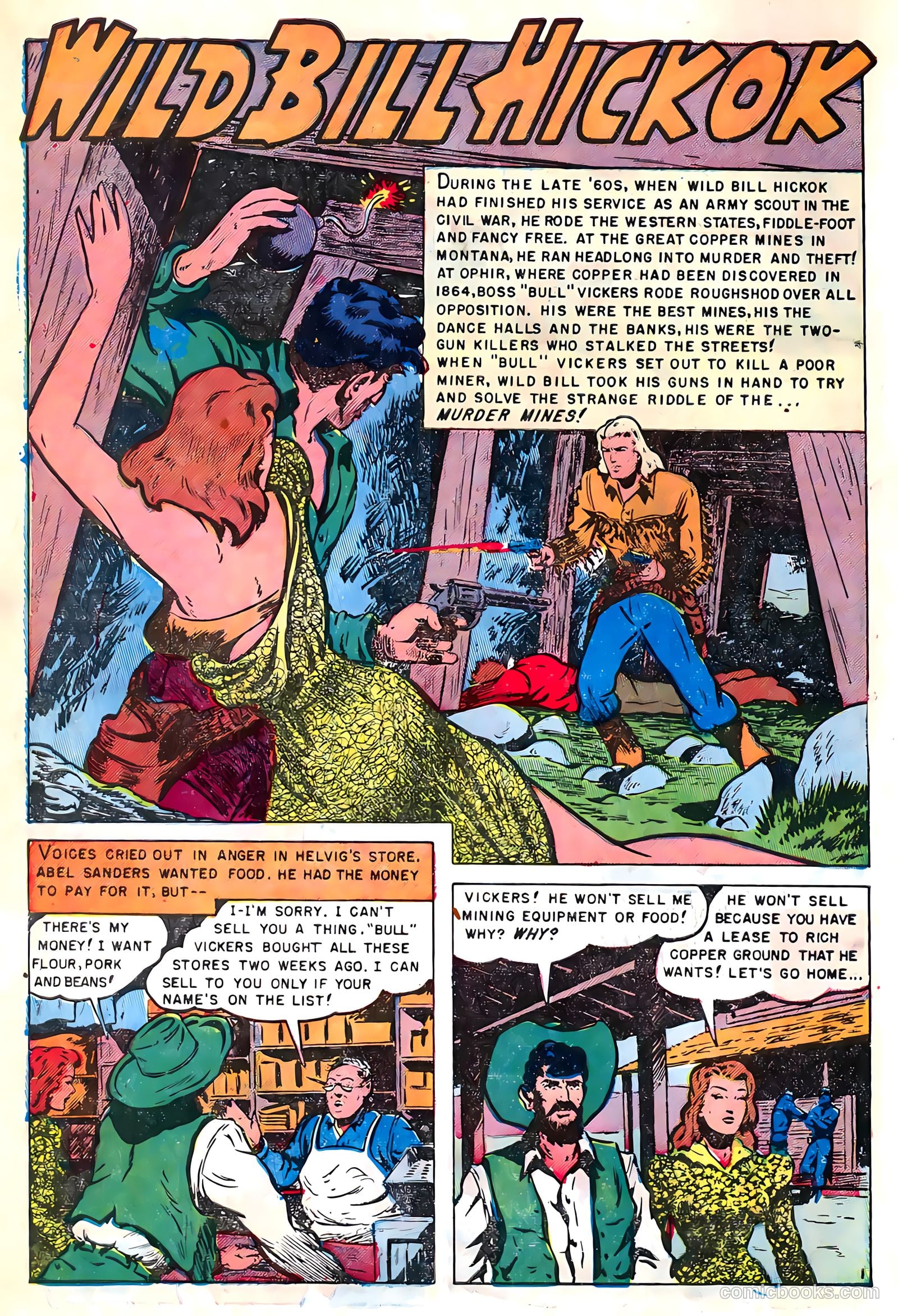 Wild Bill Hickok #12 (1952) — page 11 of 37