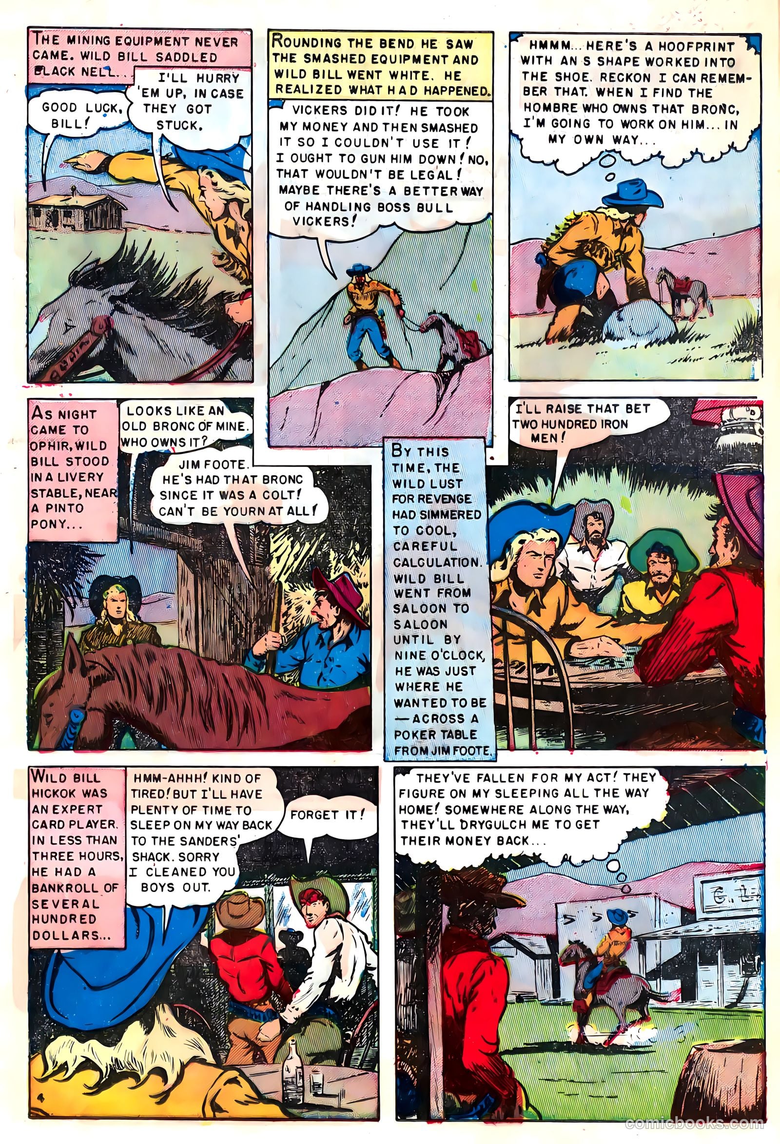 Wild Bill Hickok #12 (1952) — page 14 of 37