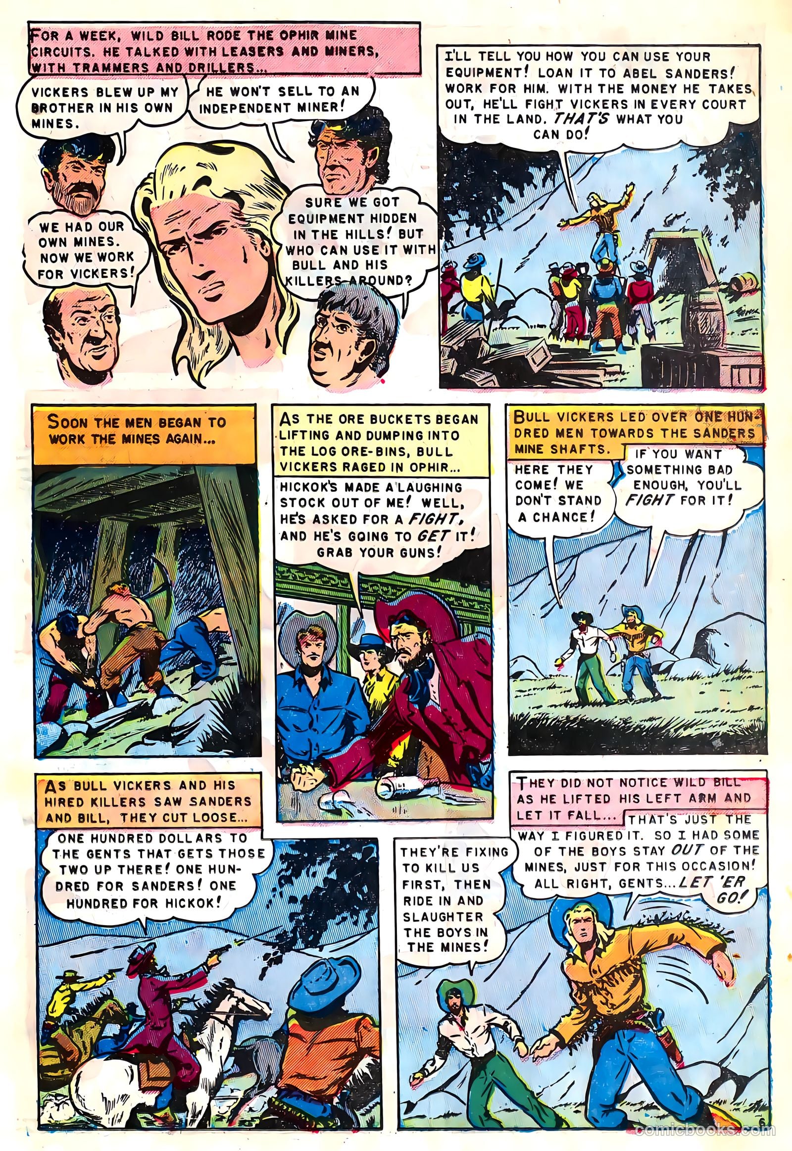 Wild Bill Hickok #12 (1952) — page 16 of 37