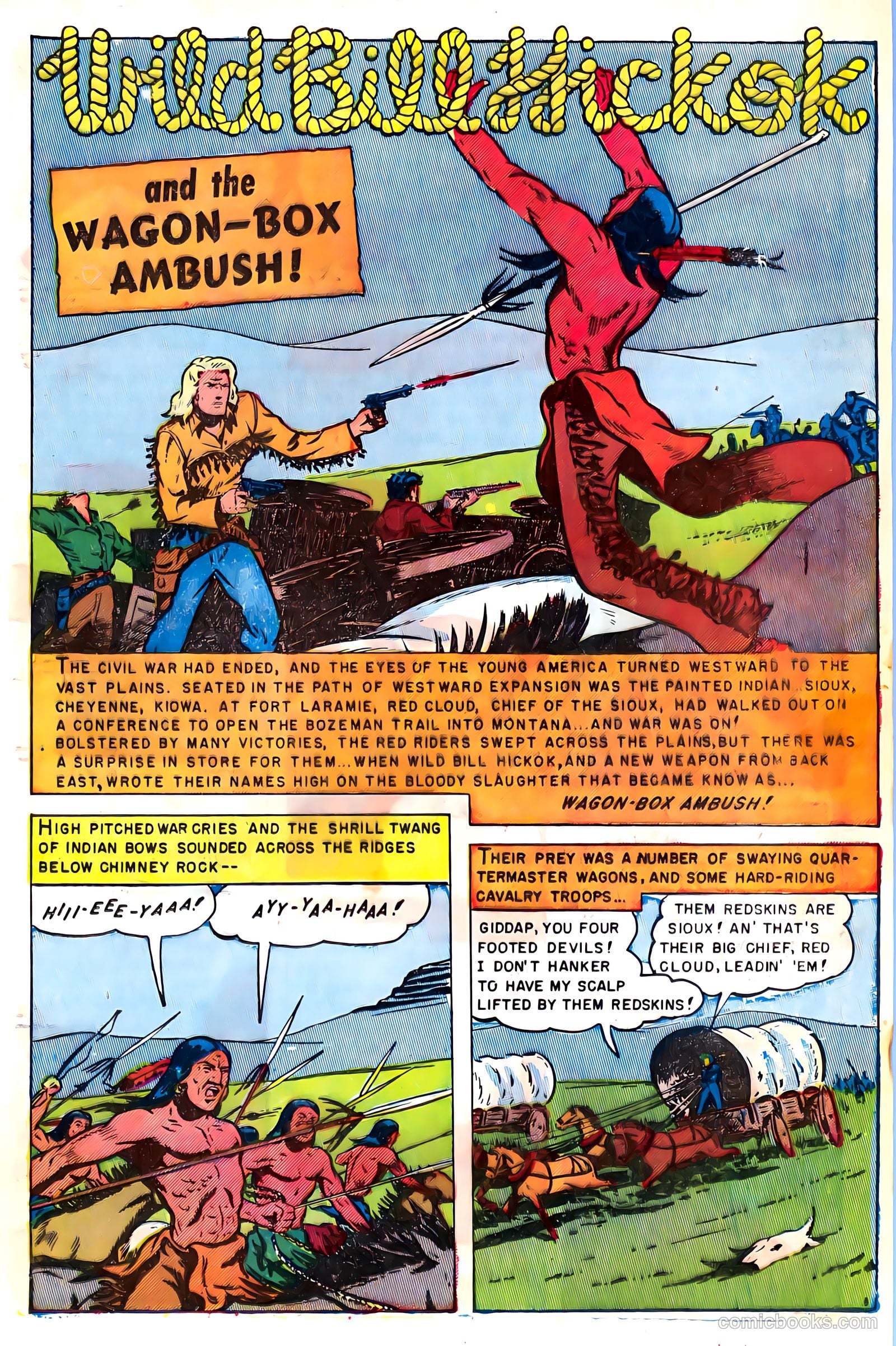 Wild Bill Hickok #12 (1952) — page 18 of 37