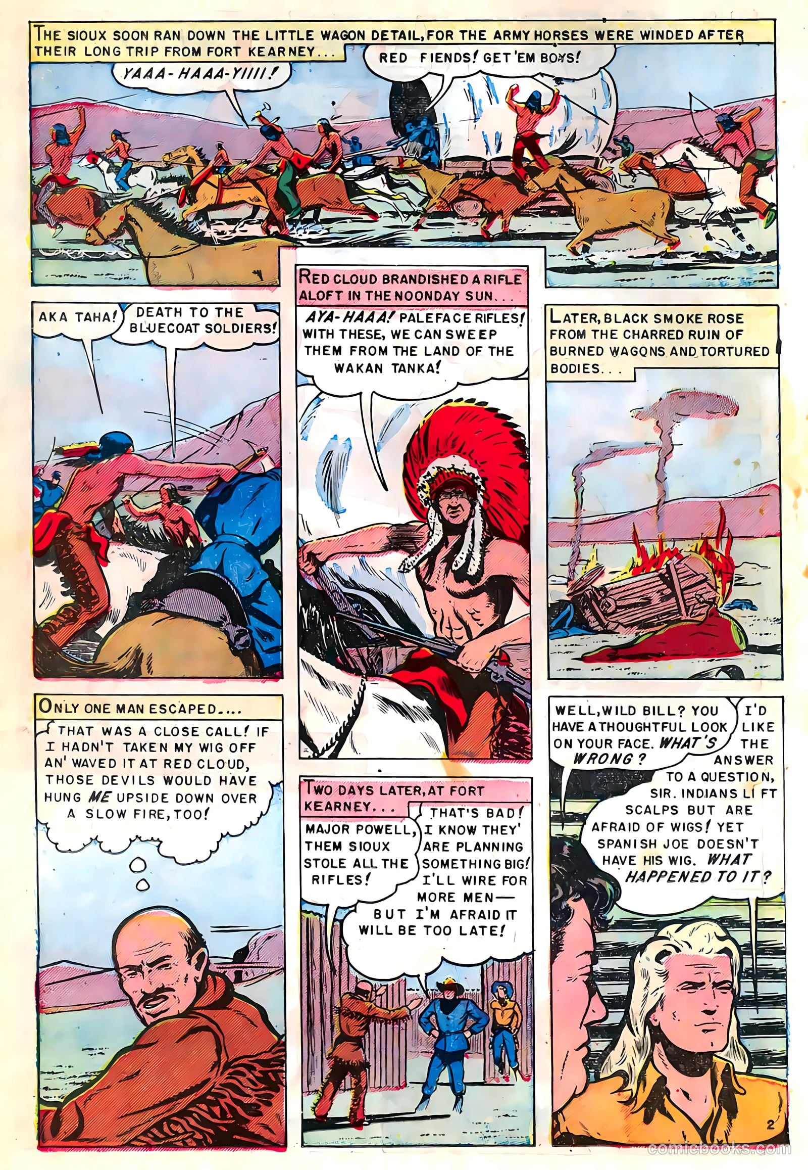 Wild Bill Hickok #12 (1952) — page 19 of 37