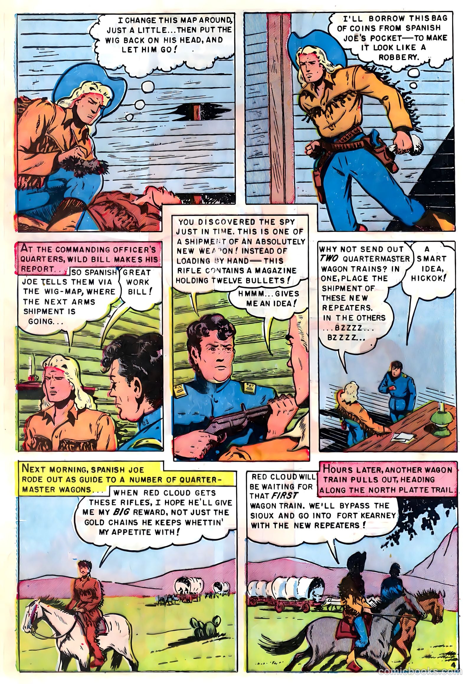 Wild Bill Hickok #12 (1952) — page 21 of 37