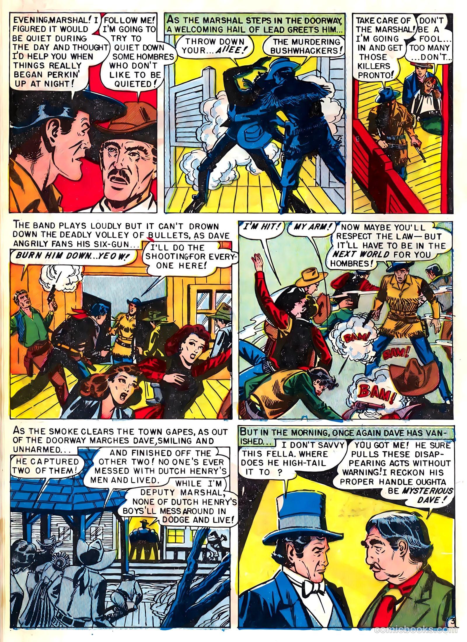 Wild Bill Hickok #12 (1952) — page 29 of 37