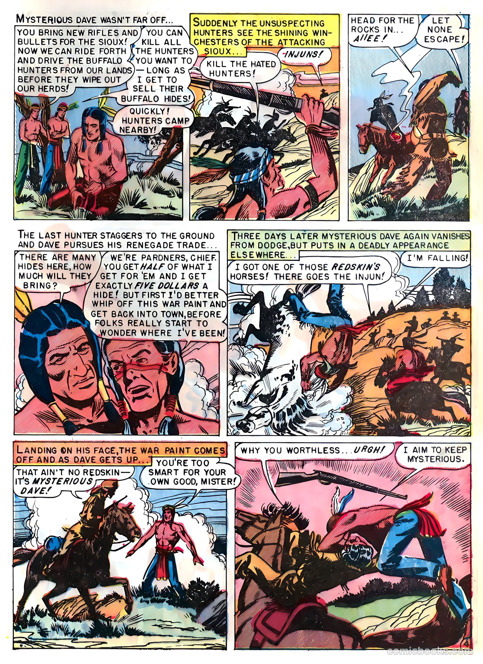 Wild Bill Hickok #12 (1952) — page 30 of 37