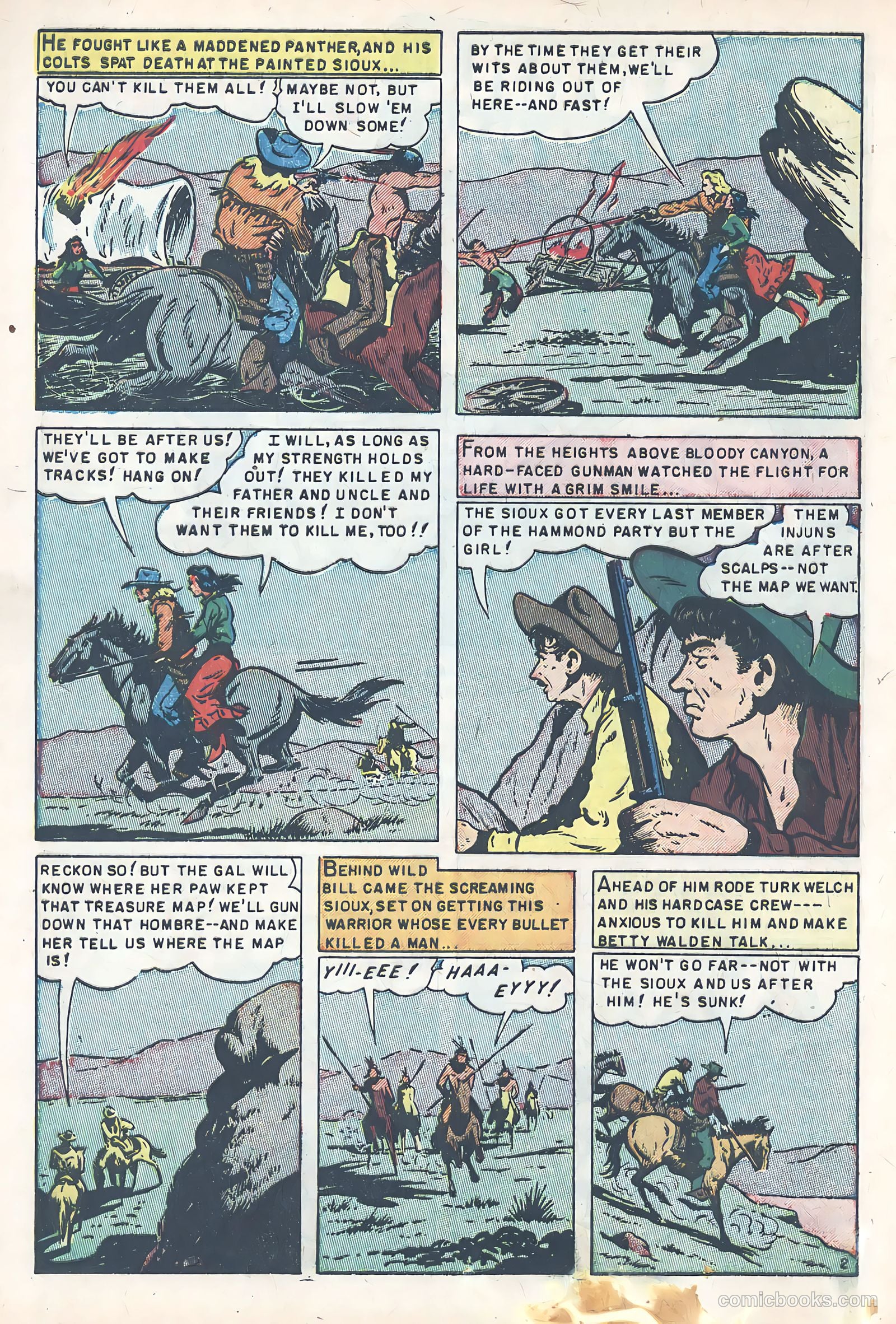 Wild Bill Hickok #13 (1952) — page 4 of 36