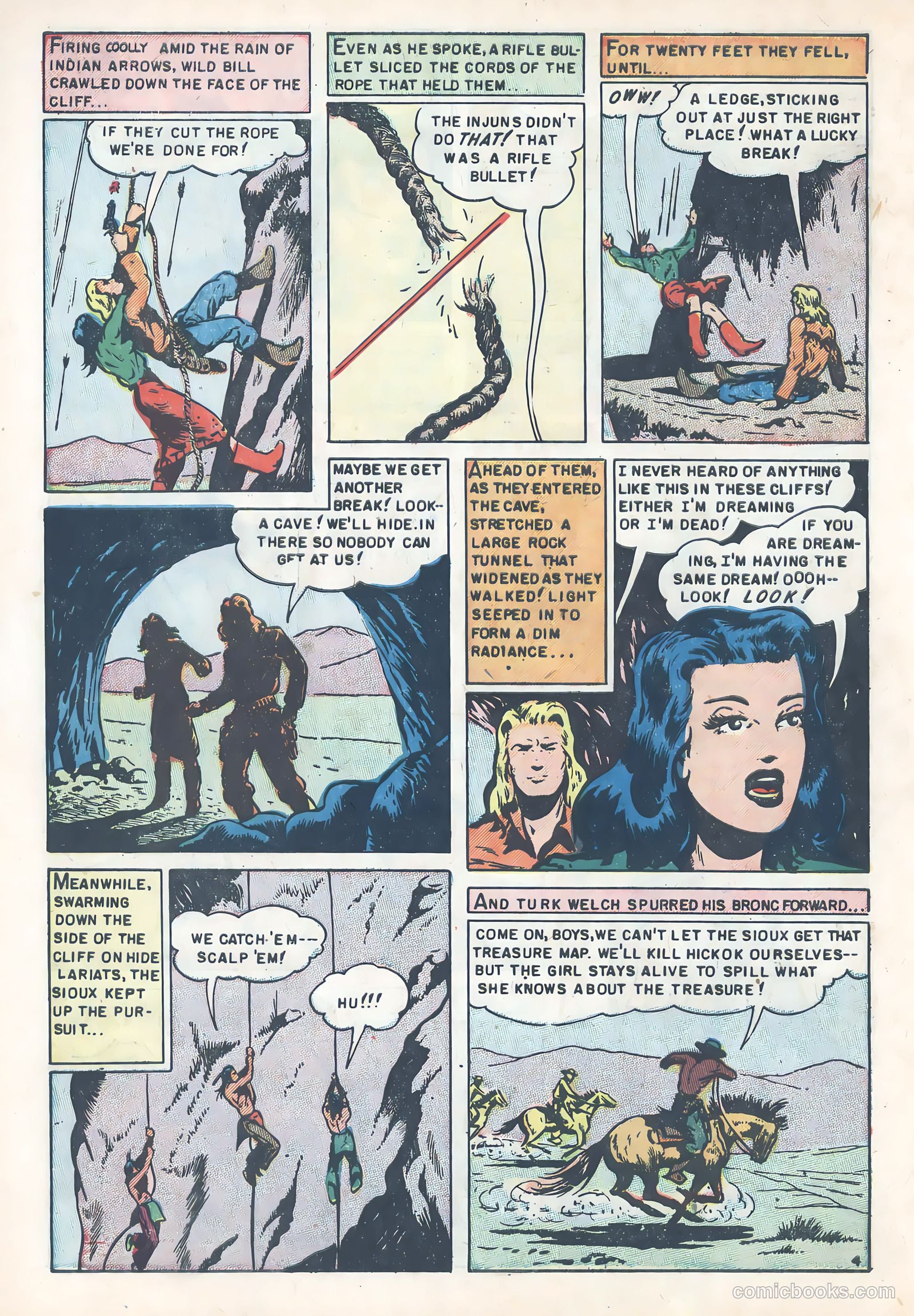 Wild Bill Hickok #13 (1952) — page 6 of 36