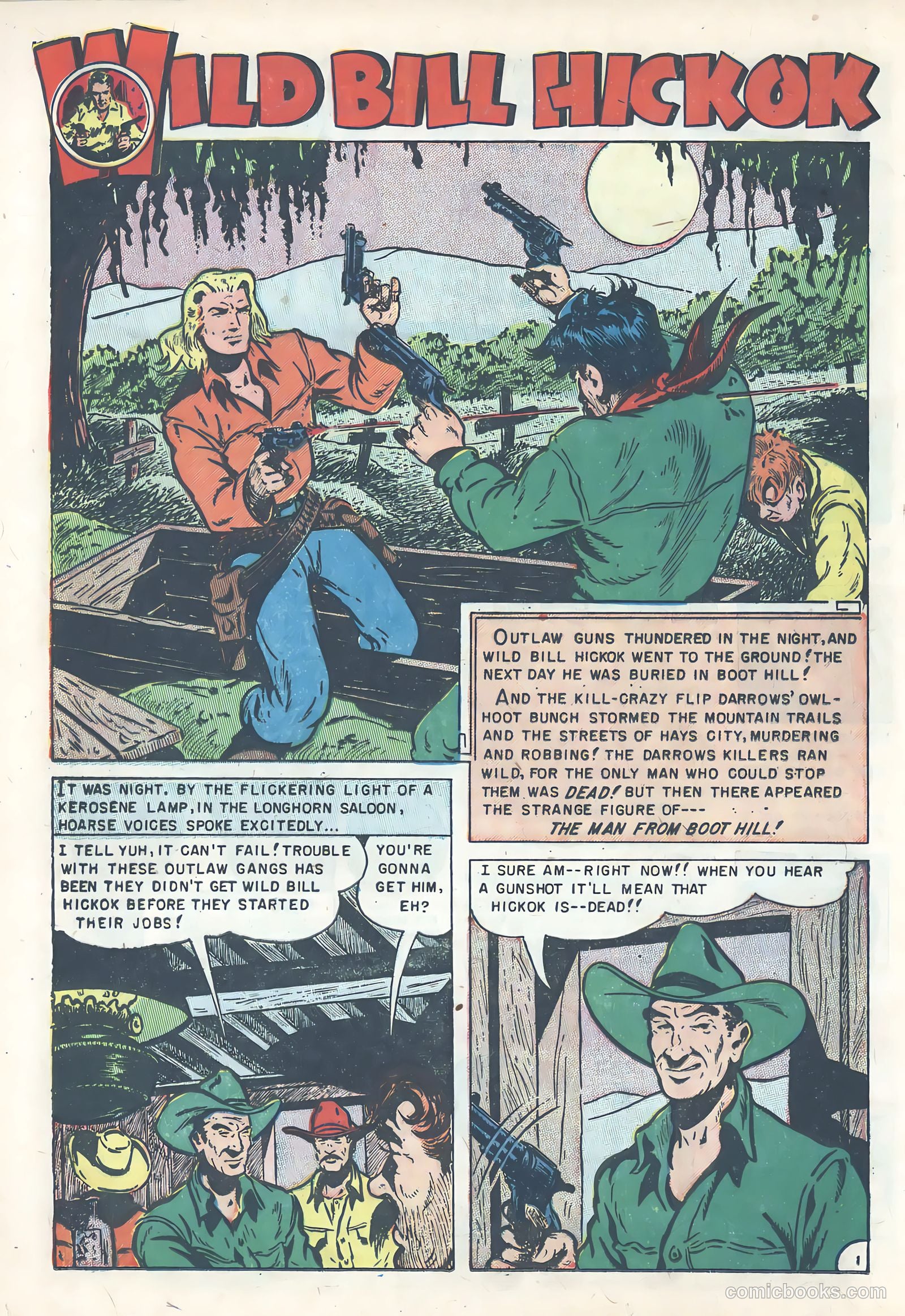 Wild Bill Hickok #13 (1952) — page 12 of 36