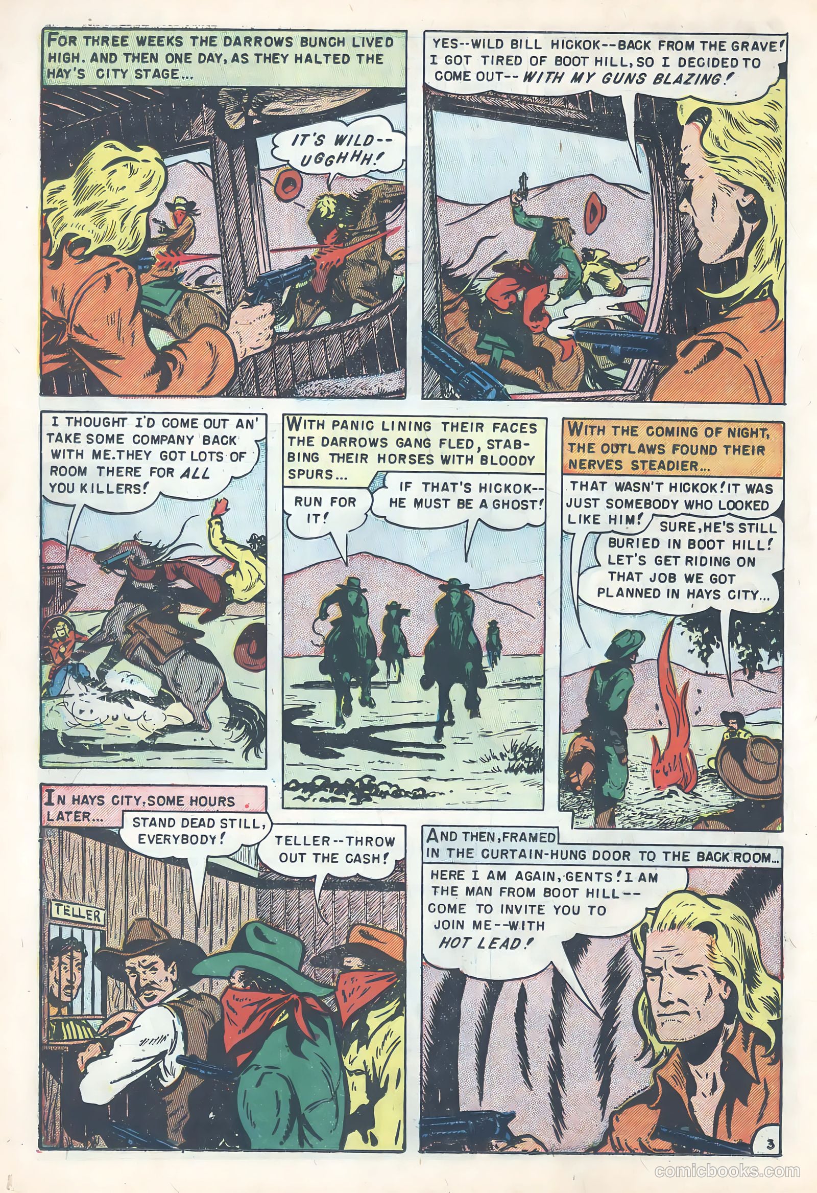 Wild Bill Hickok #13 (1952) — page 14 of 36