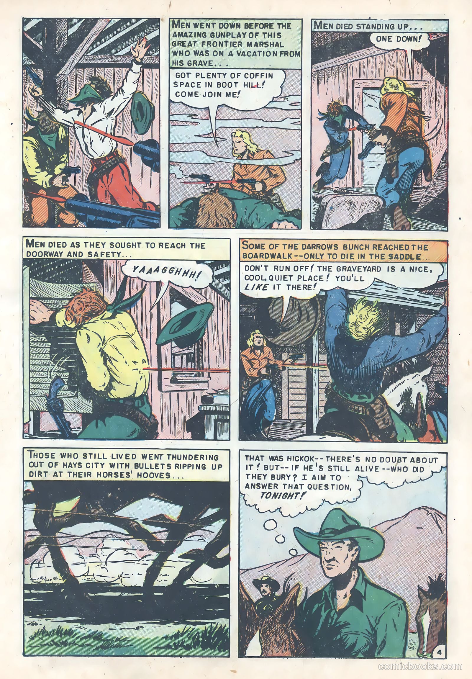 Wild Bill Hickok #13 (1952) — page 15 of 36