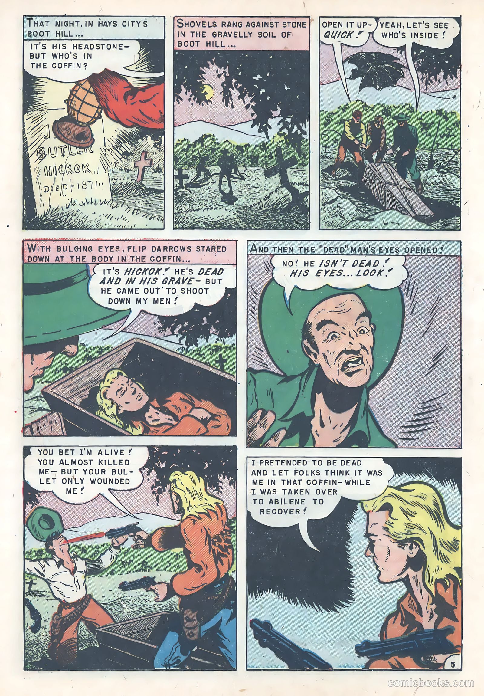 Wild Bill Hickok #13 (1952) — page 16 of 36