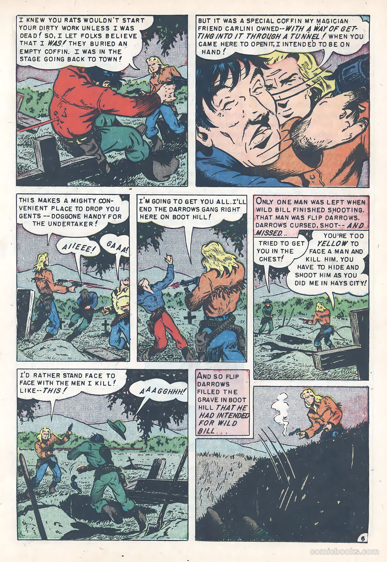 Wild Bill Hickok #13 (1952) — page 17 of 36
