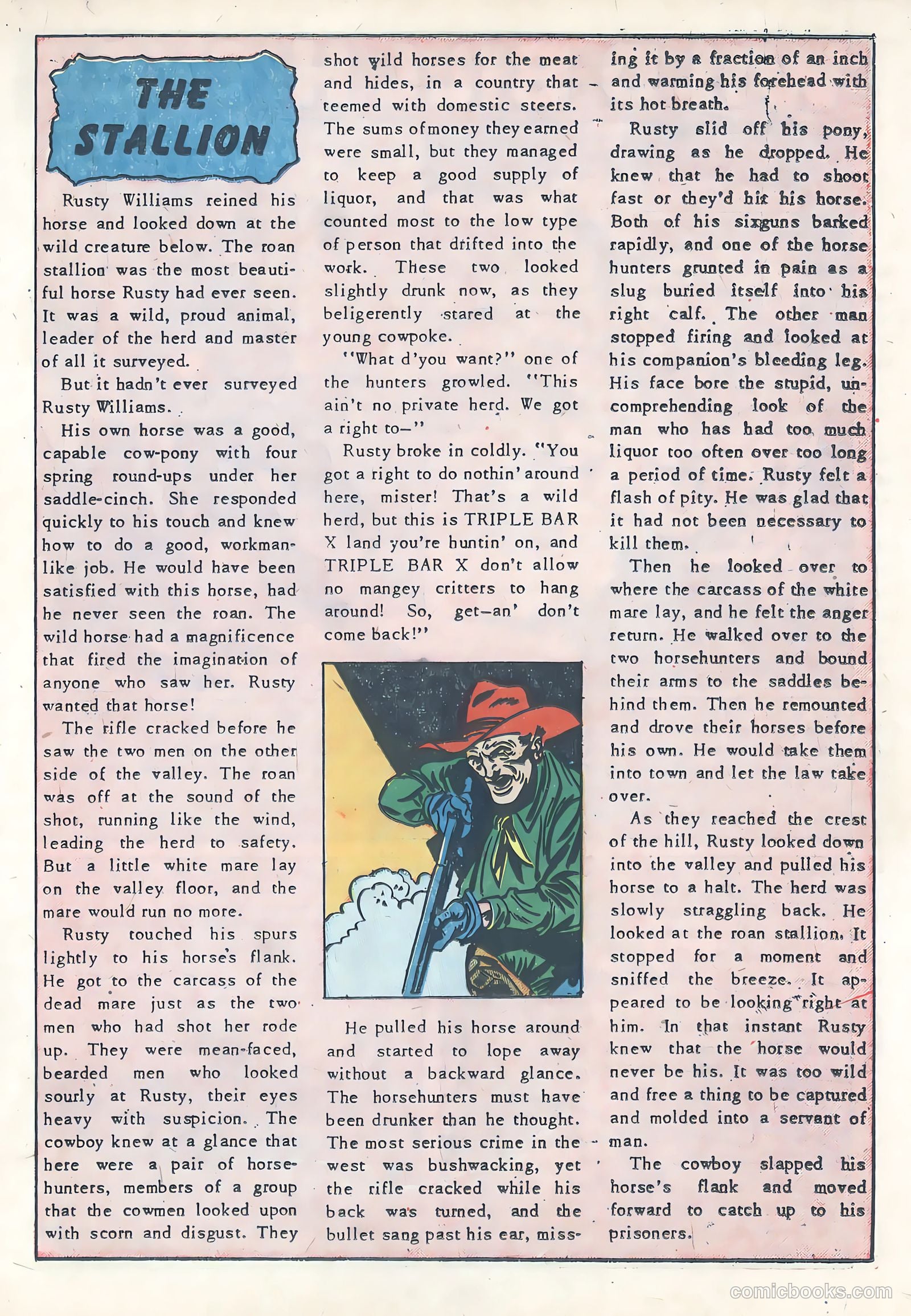 Wild Bill Hickok #13 (1952) — page 19 of 36