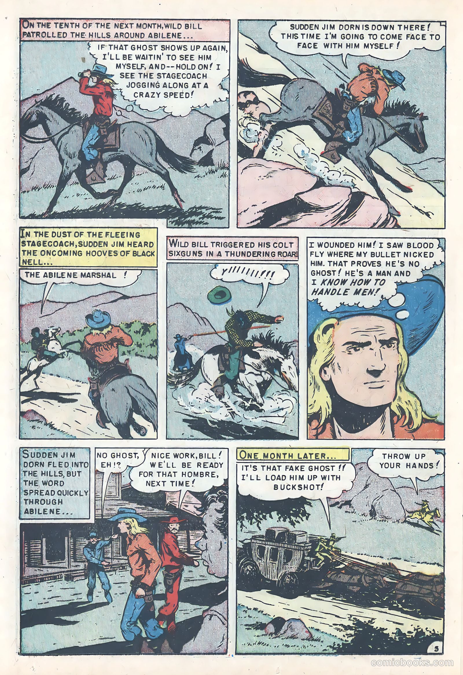 Wild Bill Hickok #13 (1952) — page 24 of 36