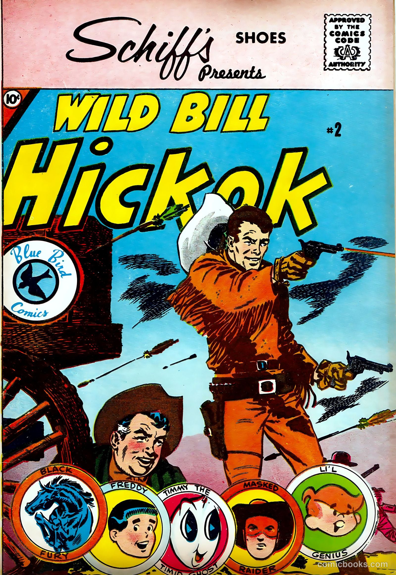 Wild Bill Hickok #2 (1959) — page 1 of 36