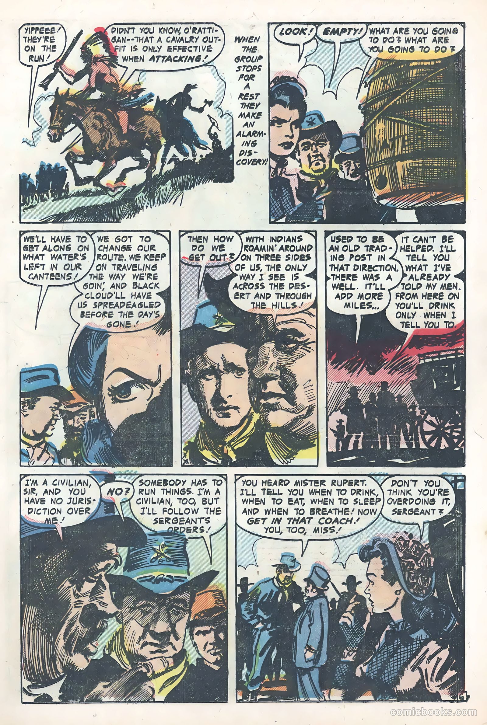Wild Bill Hickok #28 (1956) — page 17 of 37