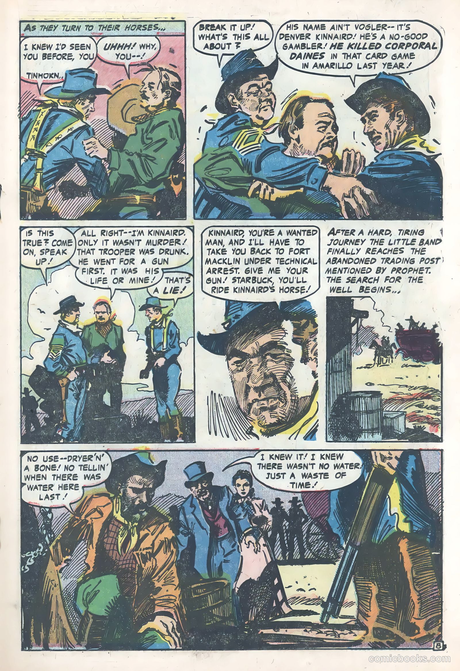 Wild Bill Hickok #28 (1956) — page 19 of 37