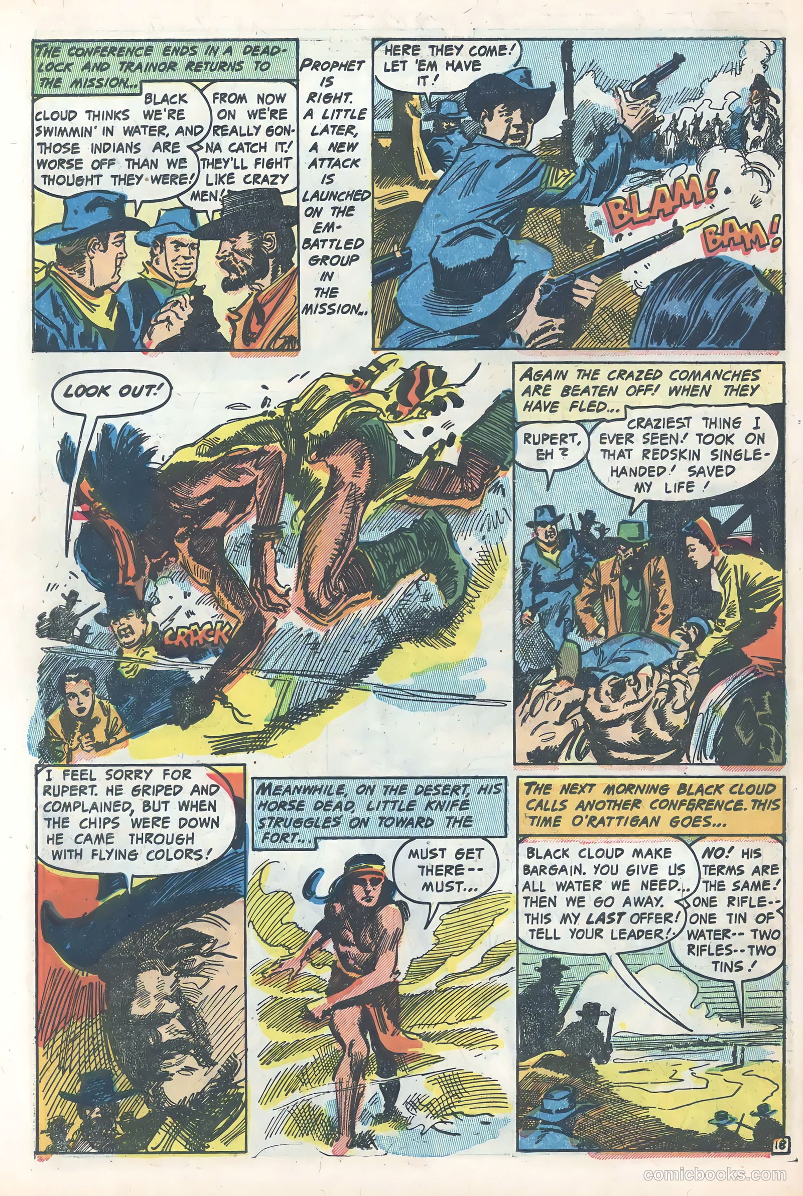 Wild Bill Hickok #28 (1956) — page 30 of 37