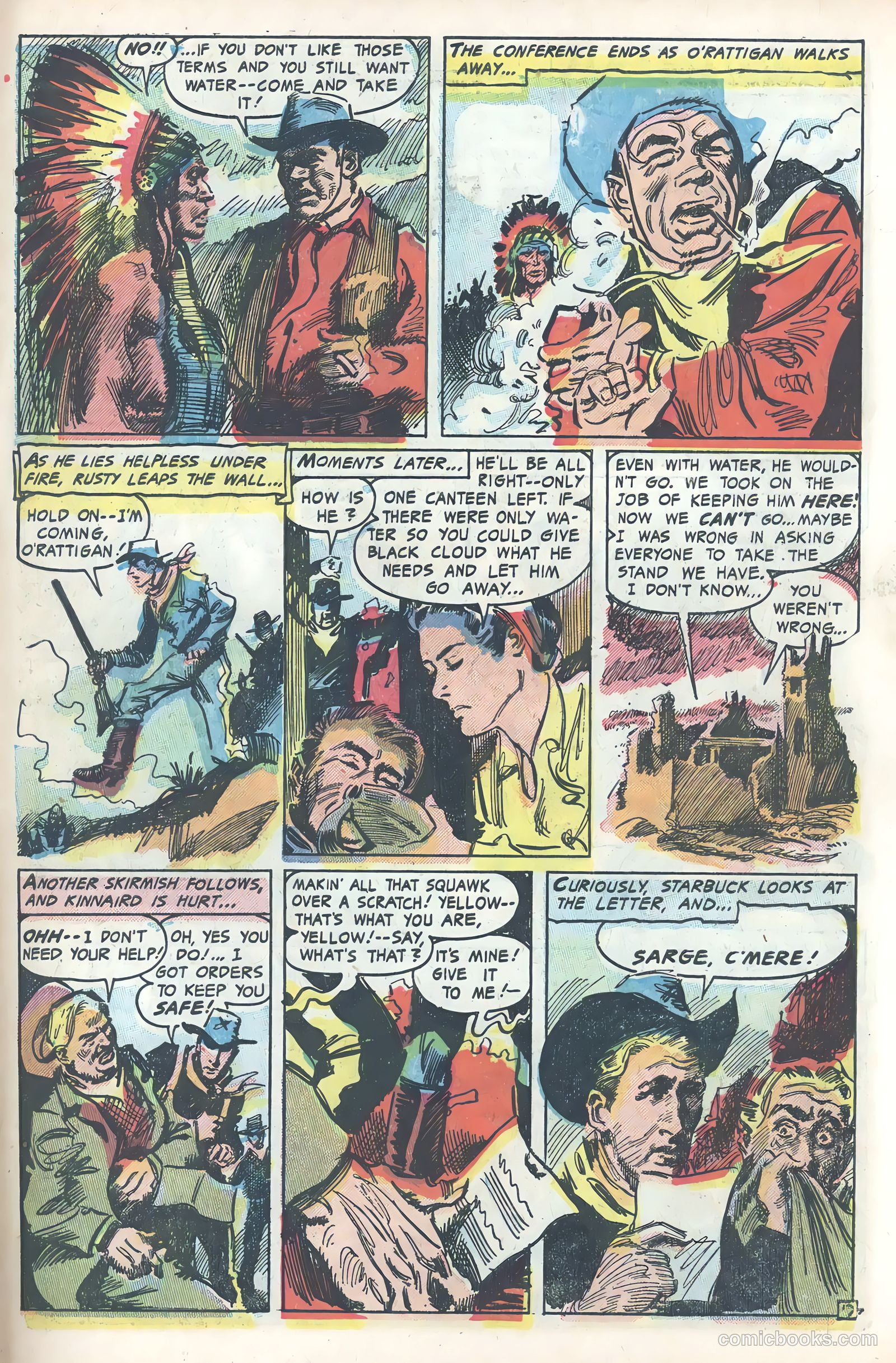 Wild Bill Hickok #28 (1956) — page 31 of 37