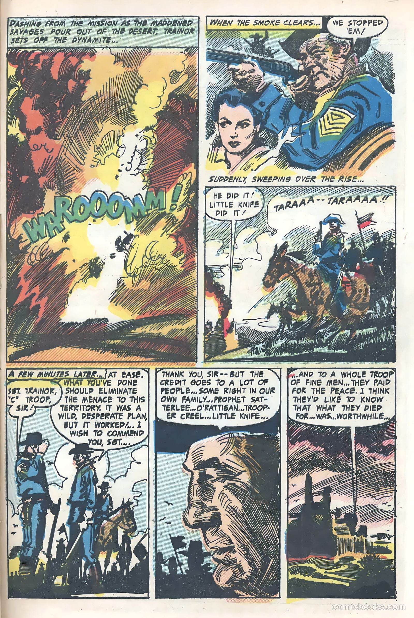 Wild Bill Hickok #28 (1956) — page 33 of 37