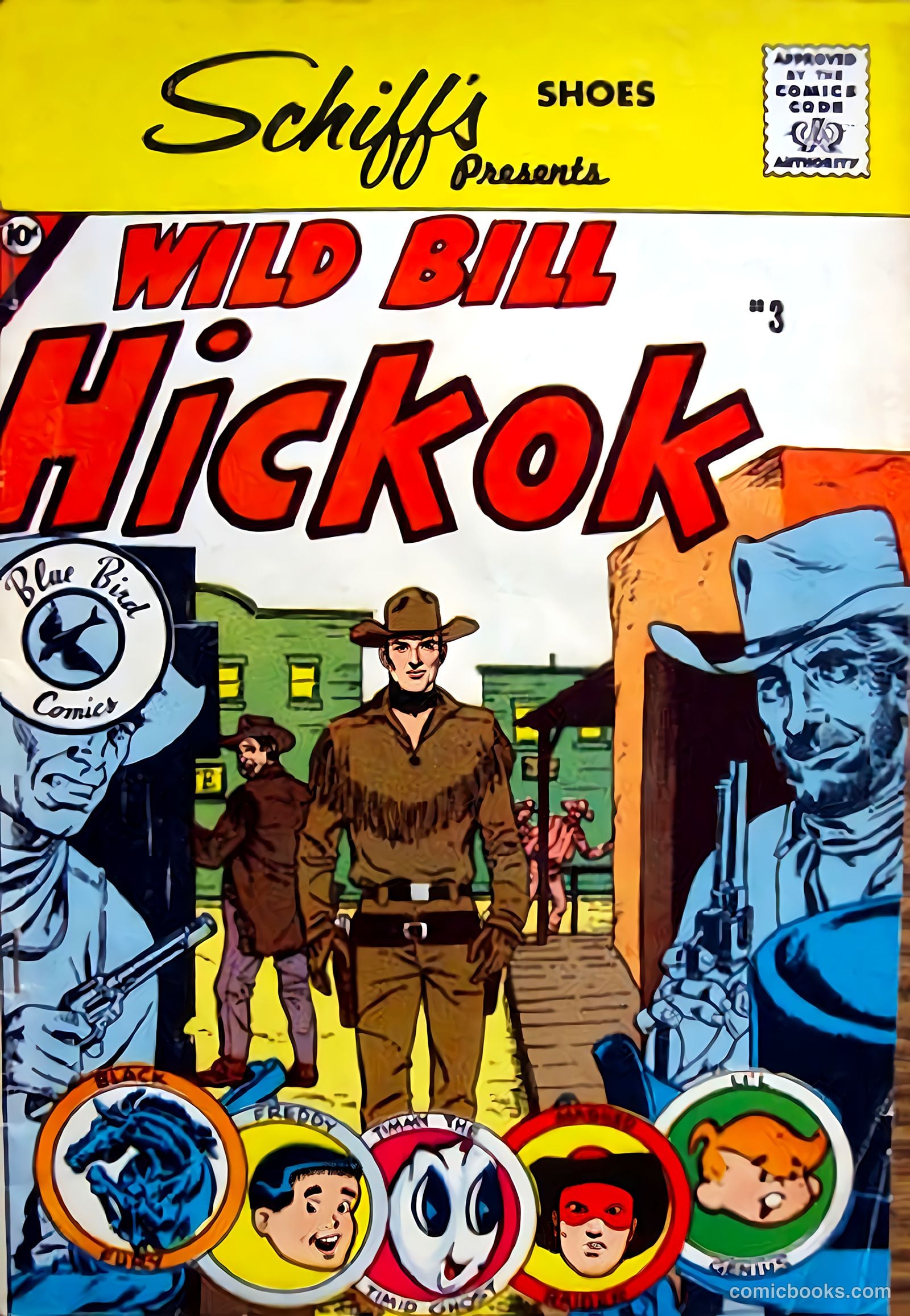 Wild Bill Hickok #3 cover