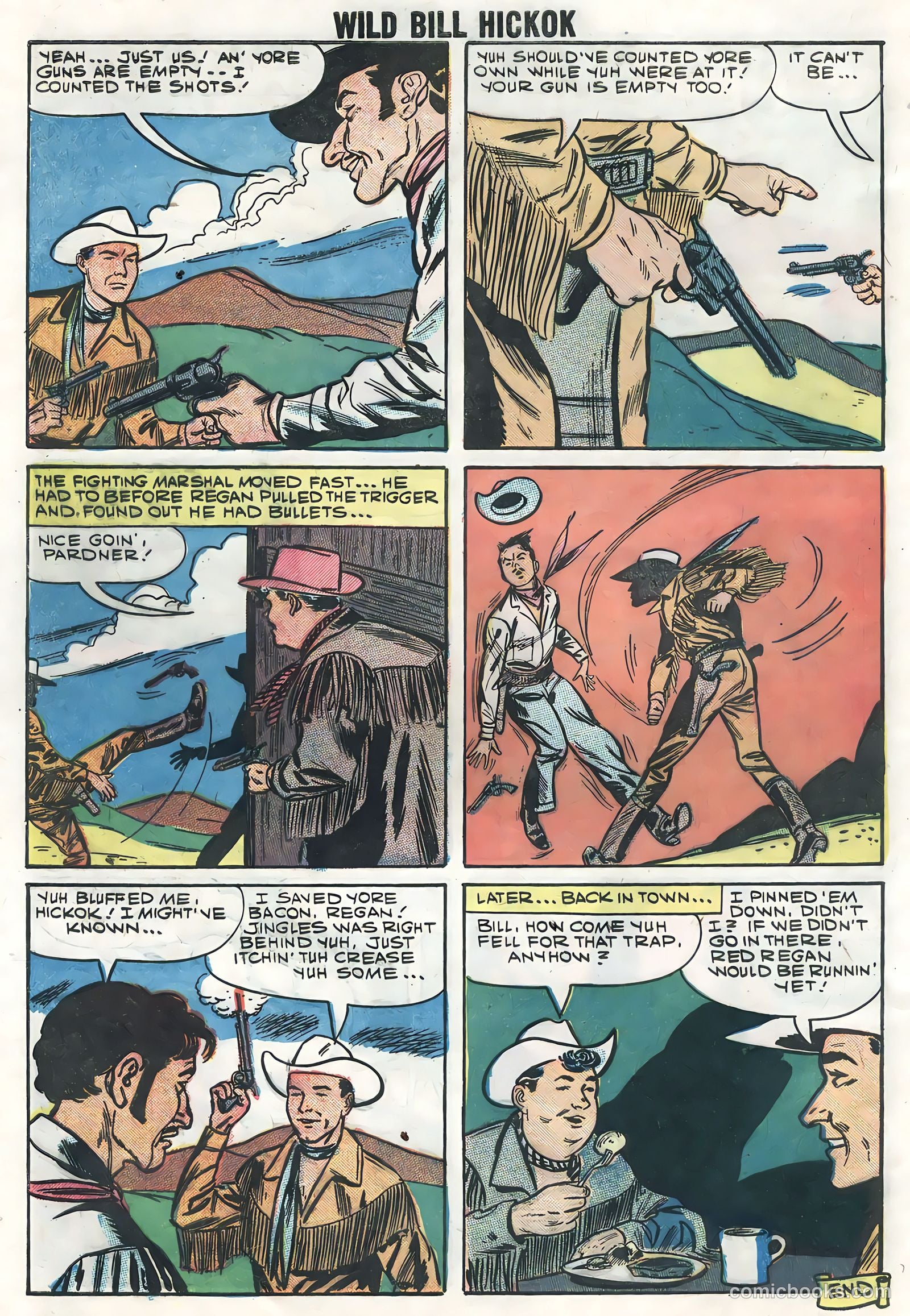 Wild Bill Hickok #3 (1959) — page 8 of 36