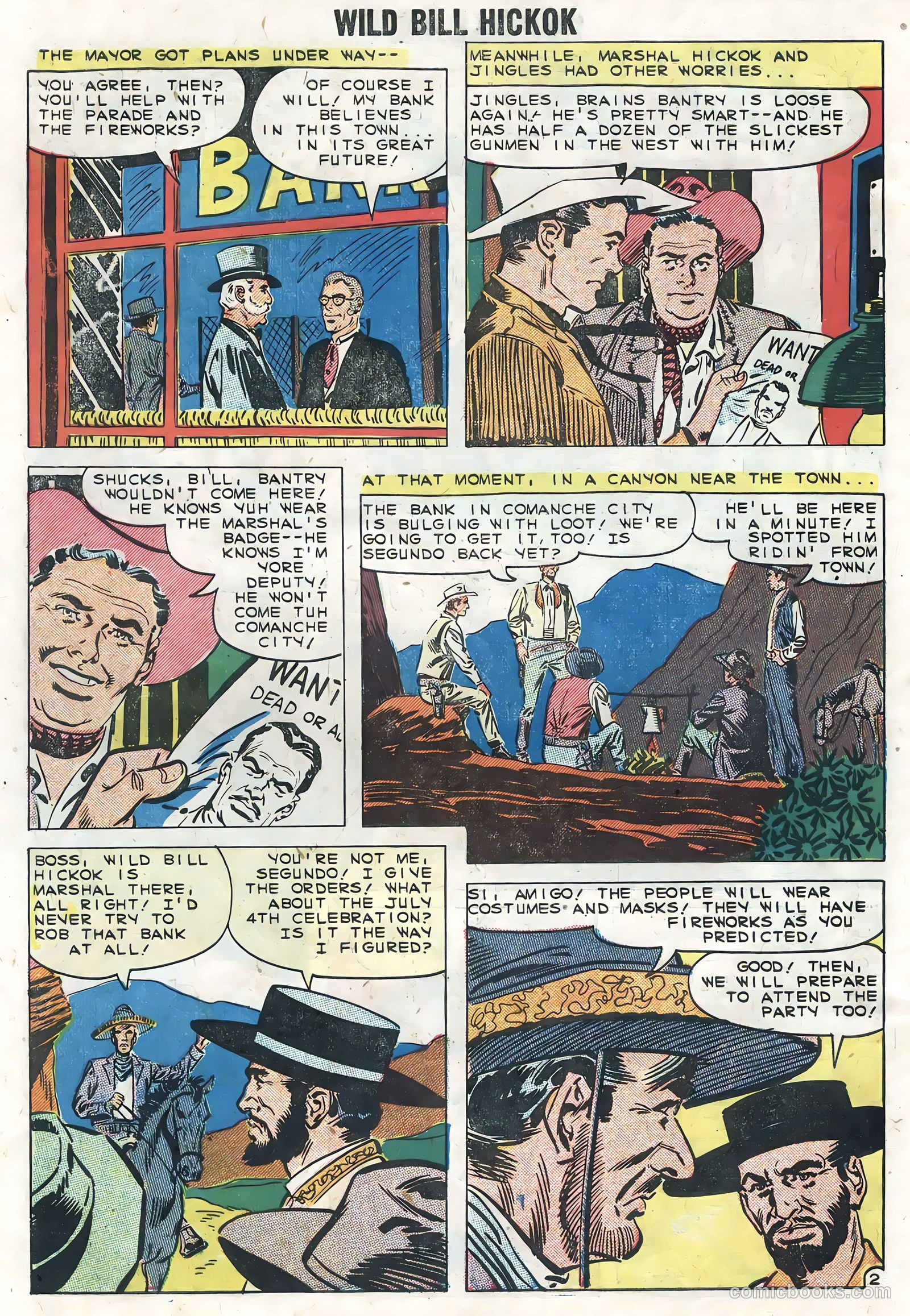Wild Bill Hickok #3 (1959) — page 10 of 36